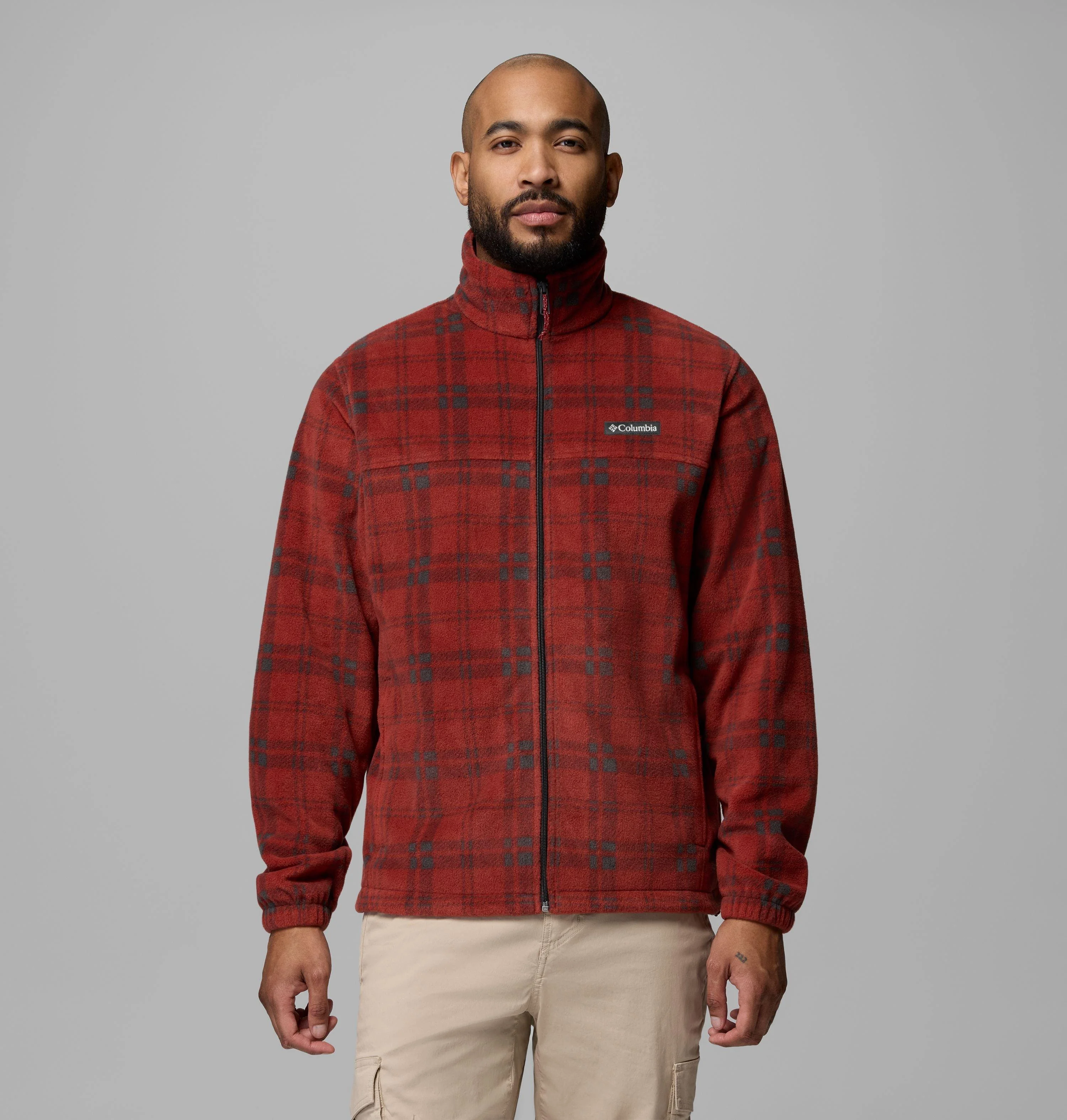 Men’s Steens Mountain Printed Fleece Jacket - 1