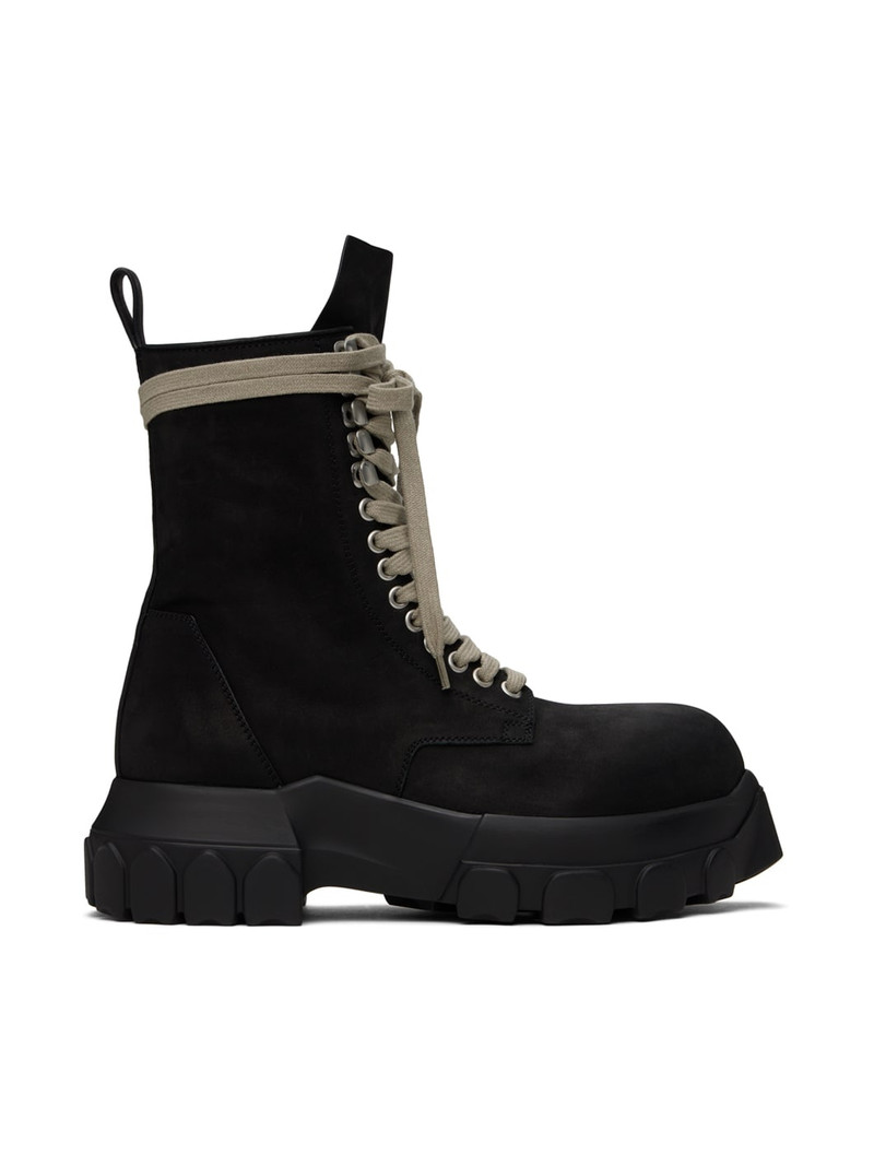 Black Porterville Army Tractor Boots 1