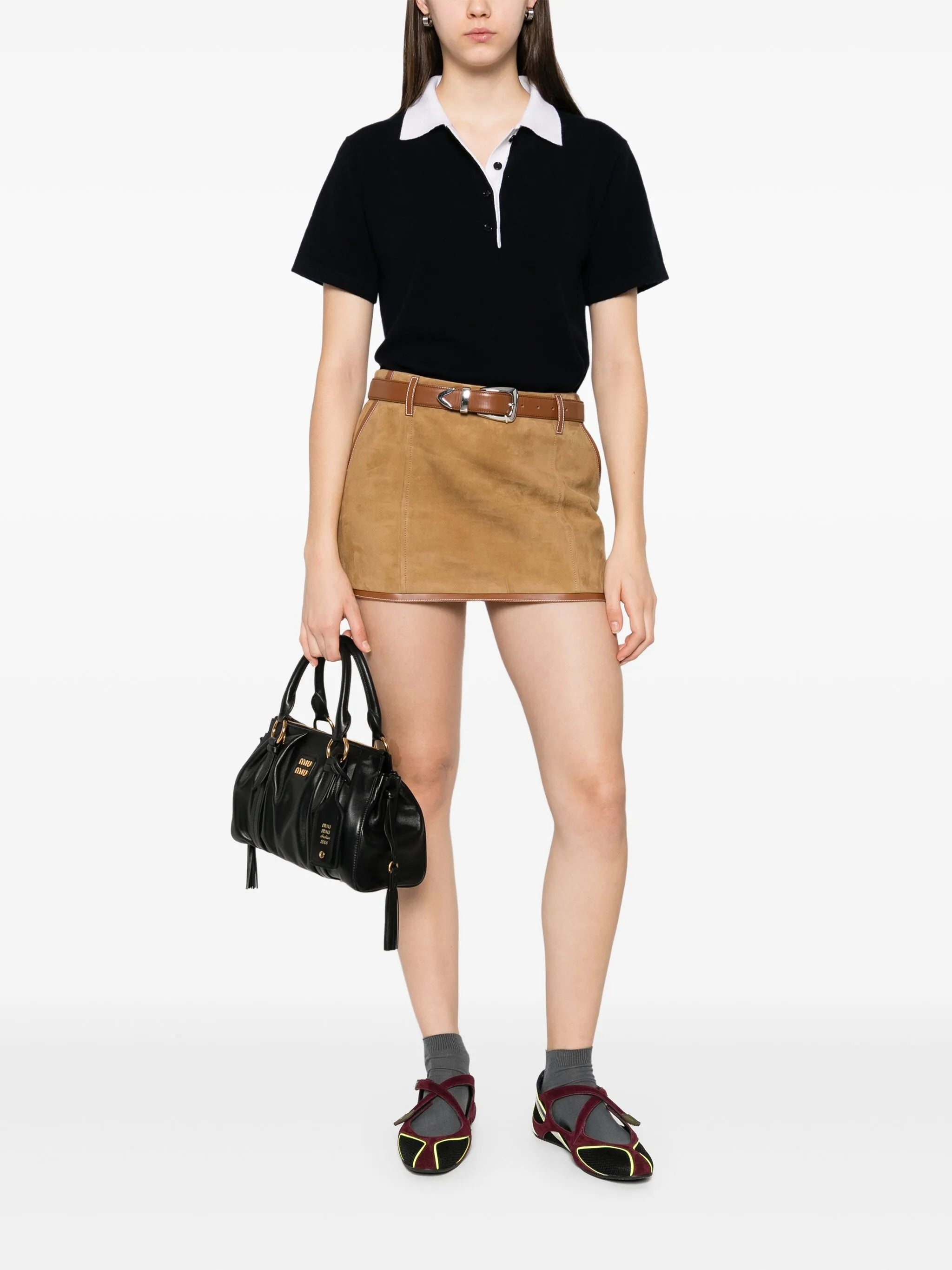 Logo-patch Mini Skirt - 5