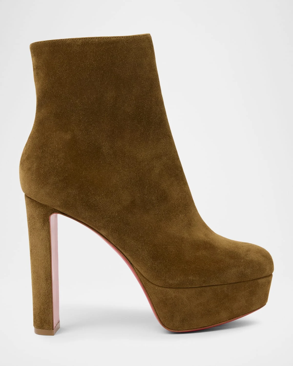 55mm Loo Suede Ankle Booties - 1