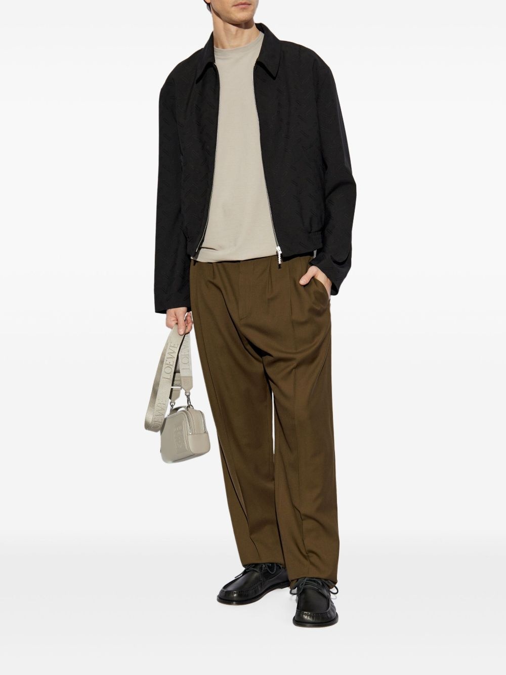 virgin wool bomber jacket - 2