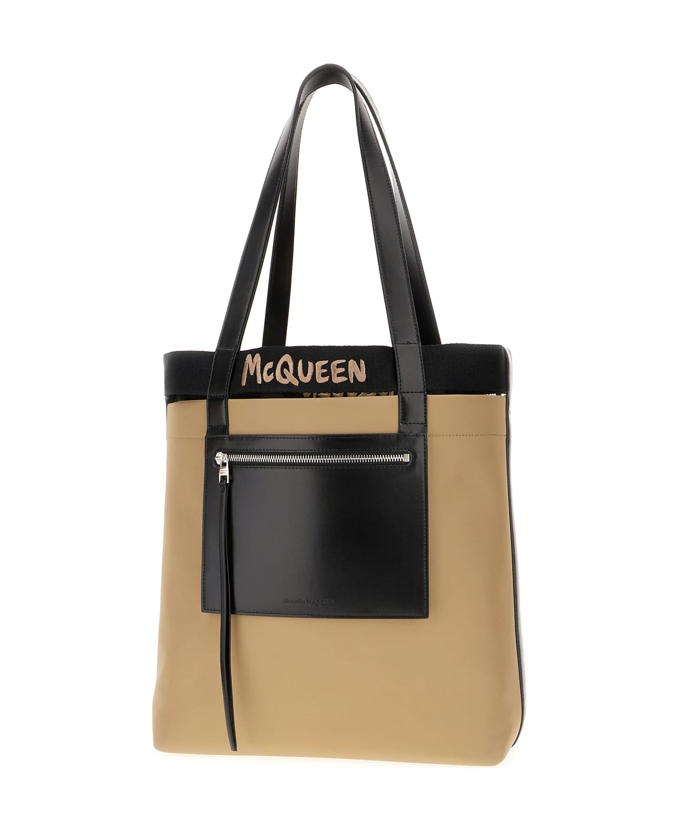 Logo Embroidered Shopper Bag - 2