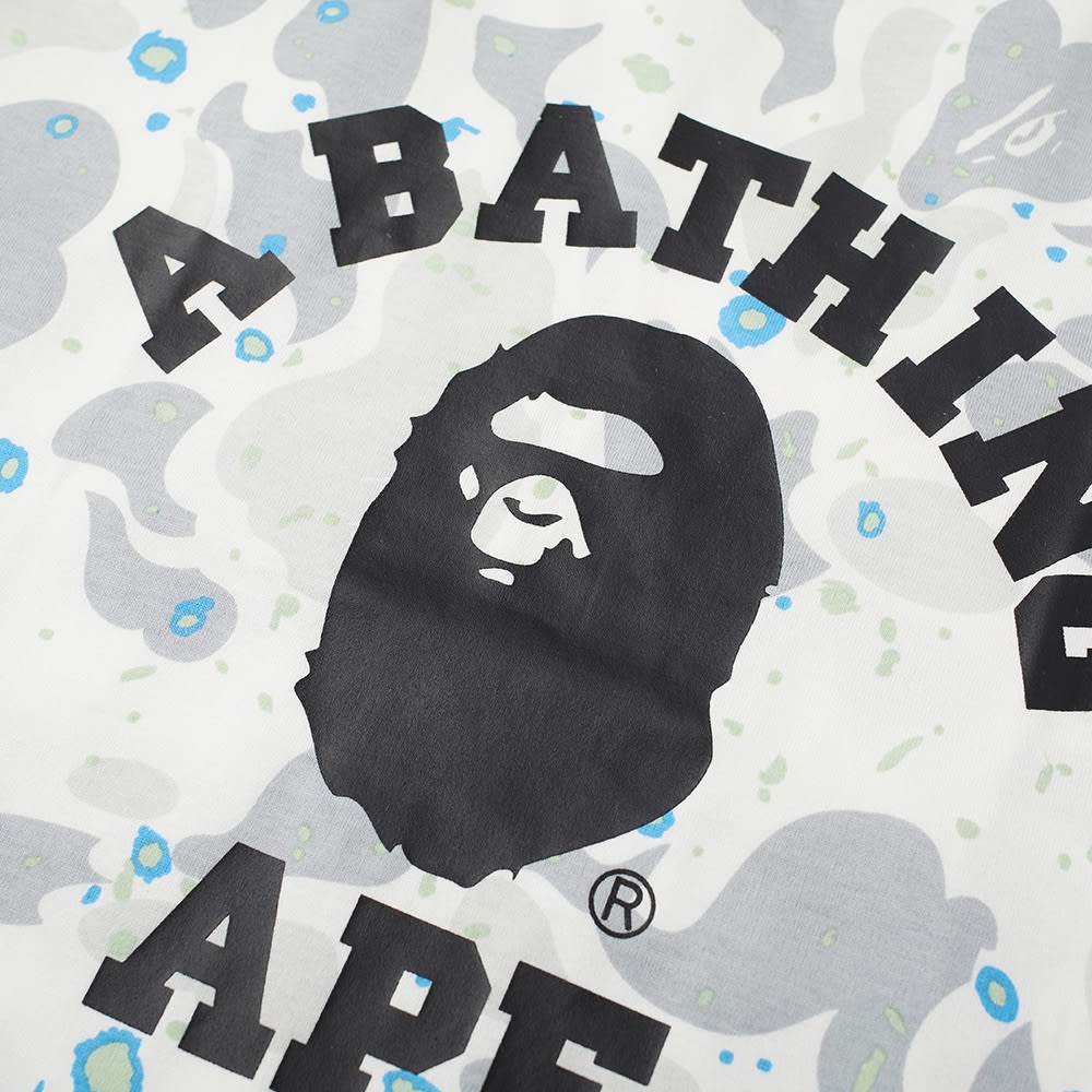 A Bathing Ape Space Camo College Tee - 2