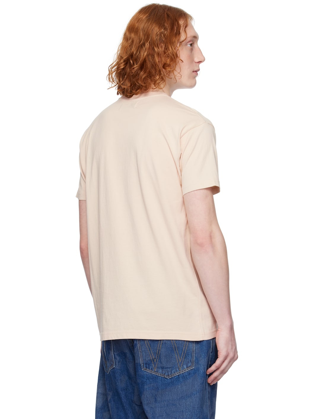 Beige Stencil Orb Classic T-shirt - 3
