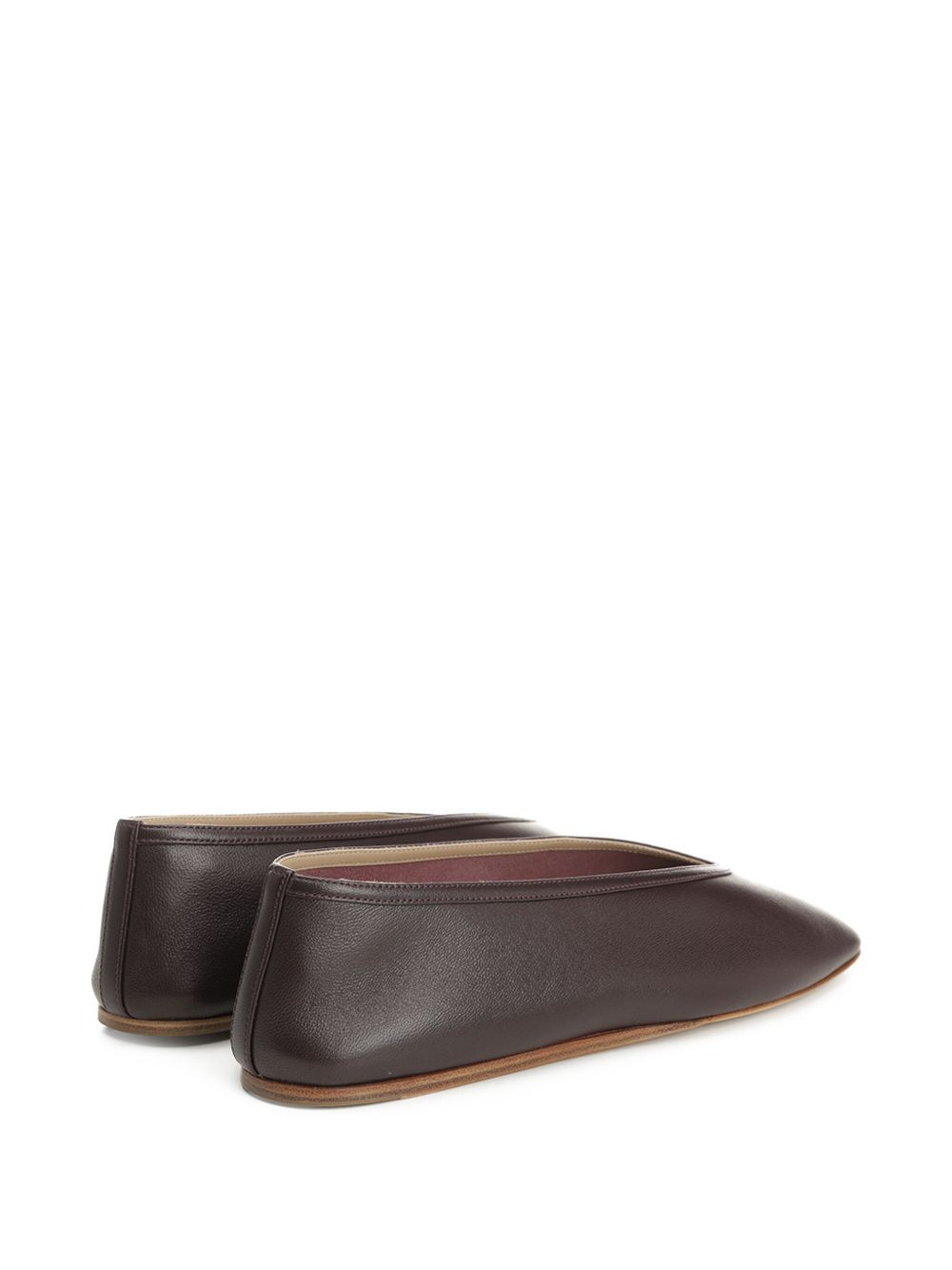 leather ballet flats - 3
