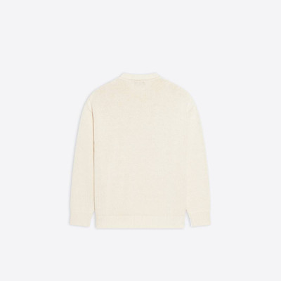 BALENCIAGA Men's Sporty B Sweater in White outlook