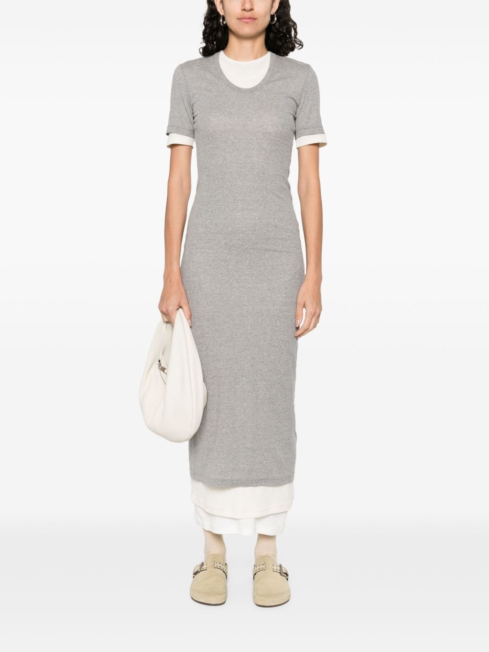 layered maxi dress - 2
