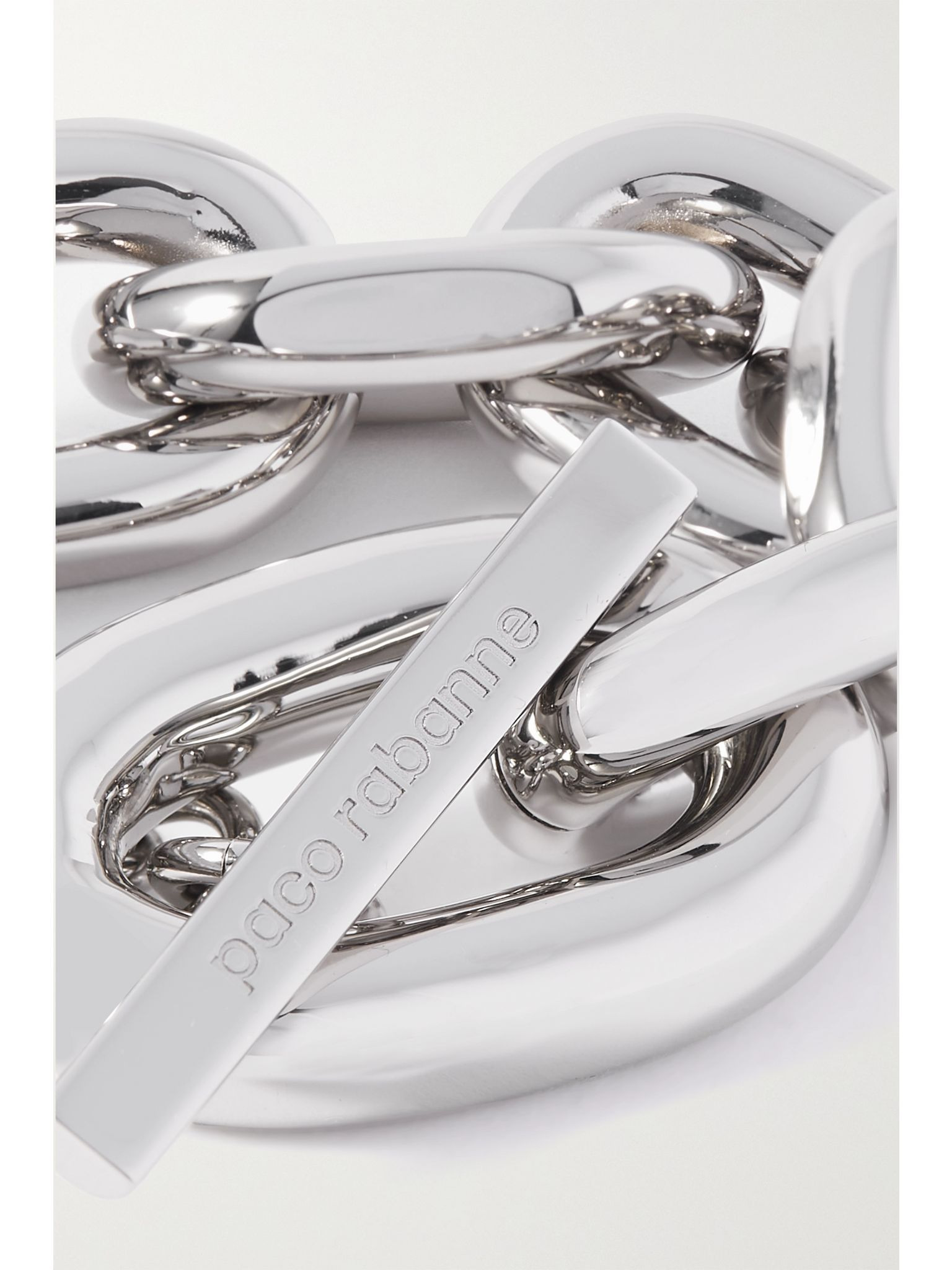 XL silver-tone bracelet Silver - 4