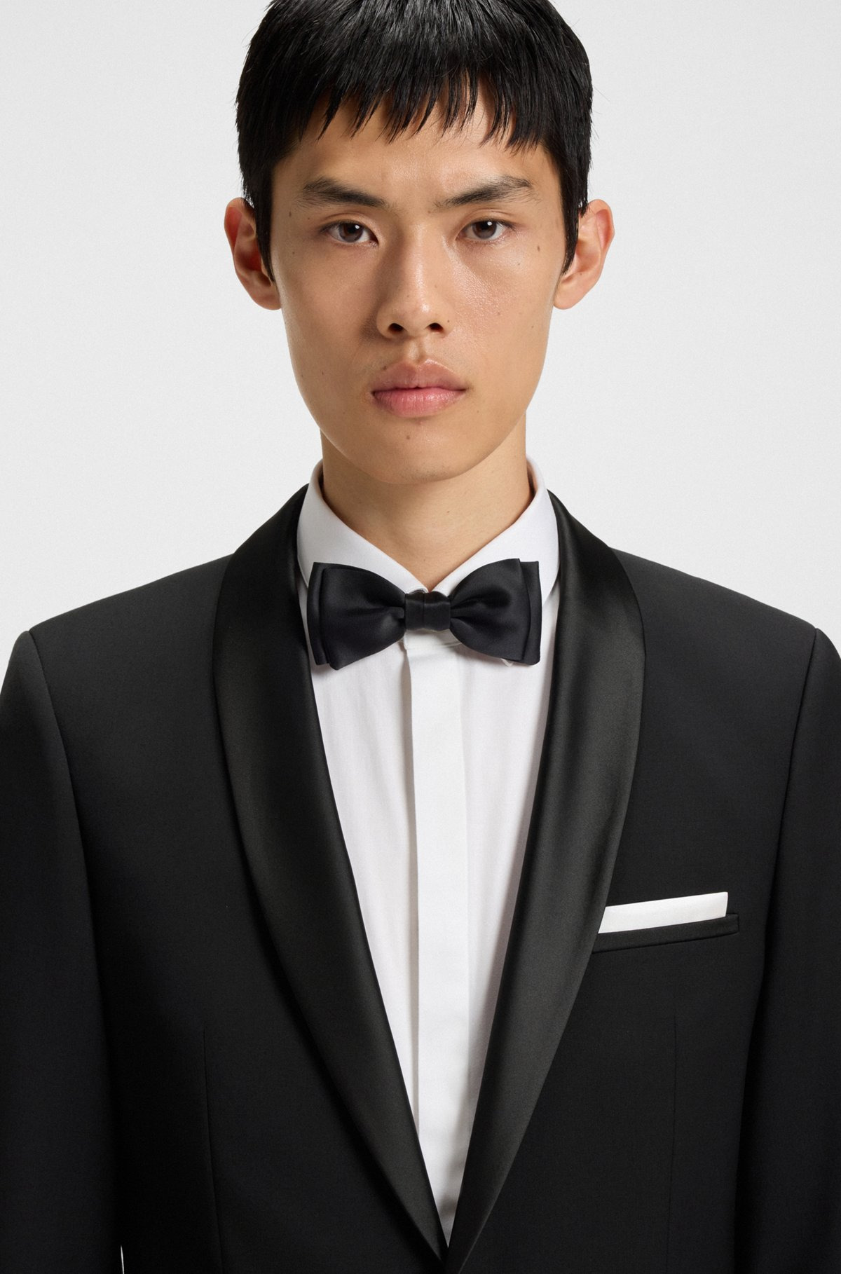 EXTRA-SLIM-FIT TUXEDO JACKET IN WOOL - 5