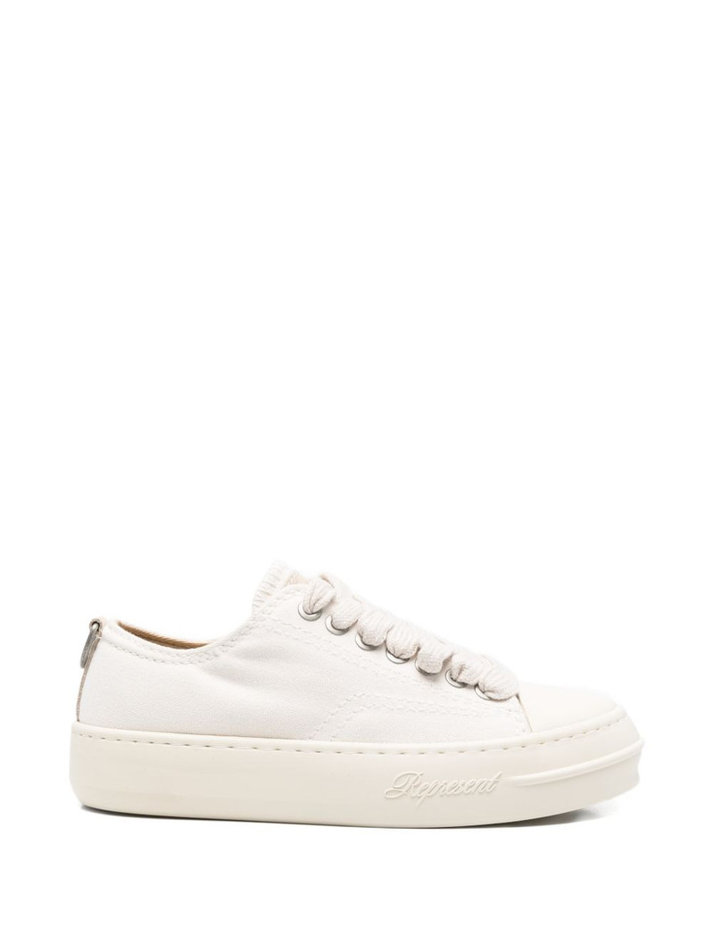 logo-embossed sneakers 1