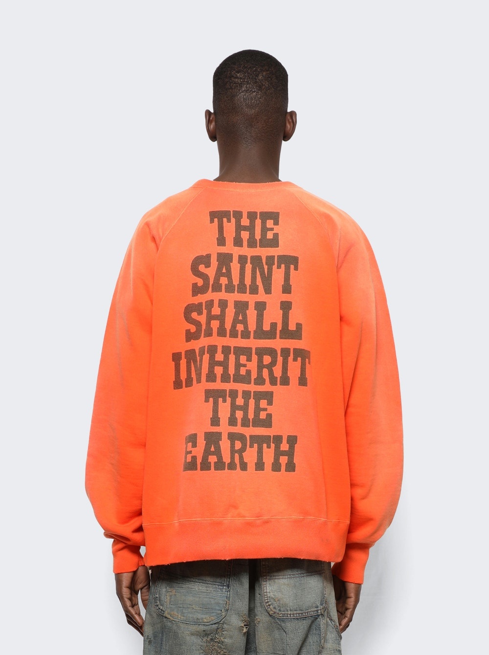 Crewneck Sweatshirt Orange - 5