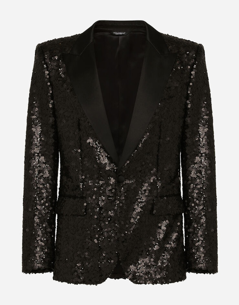 Sequined Sicilia-fit jacket 1