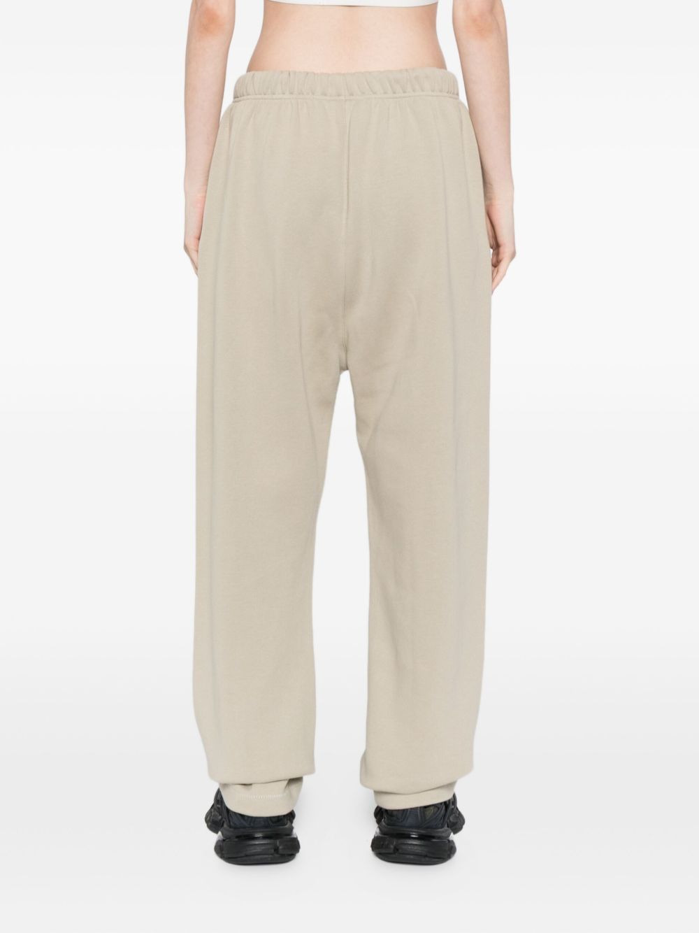 logo-embossed trousers - 4