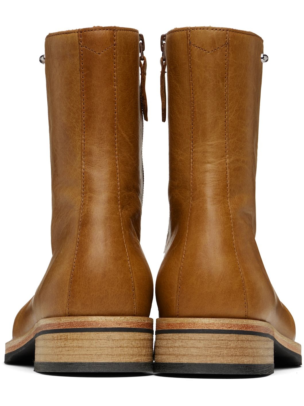 Tan Camion Boots - 2