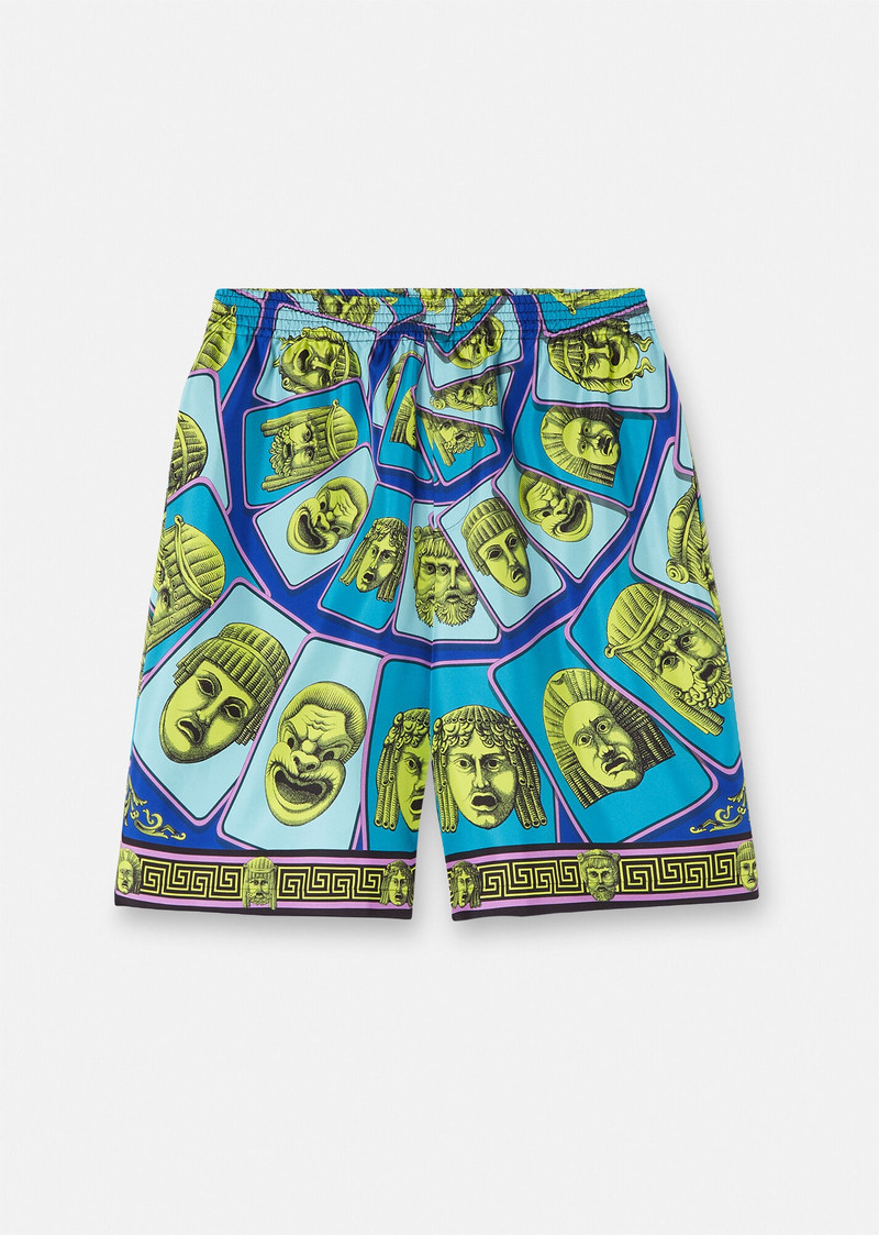 Le Maschere Silk Shorts 1