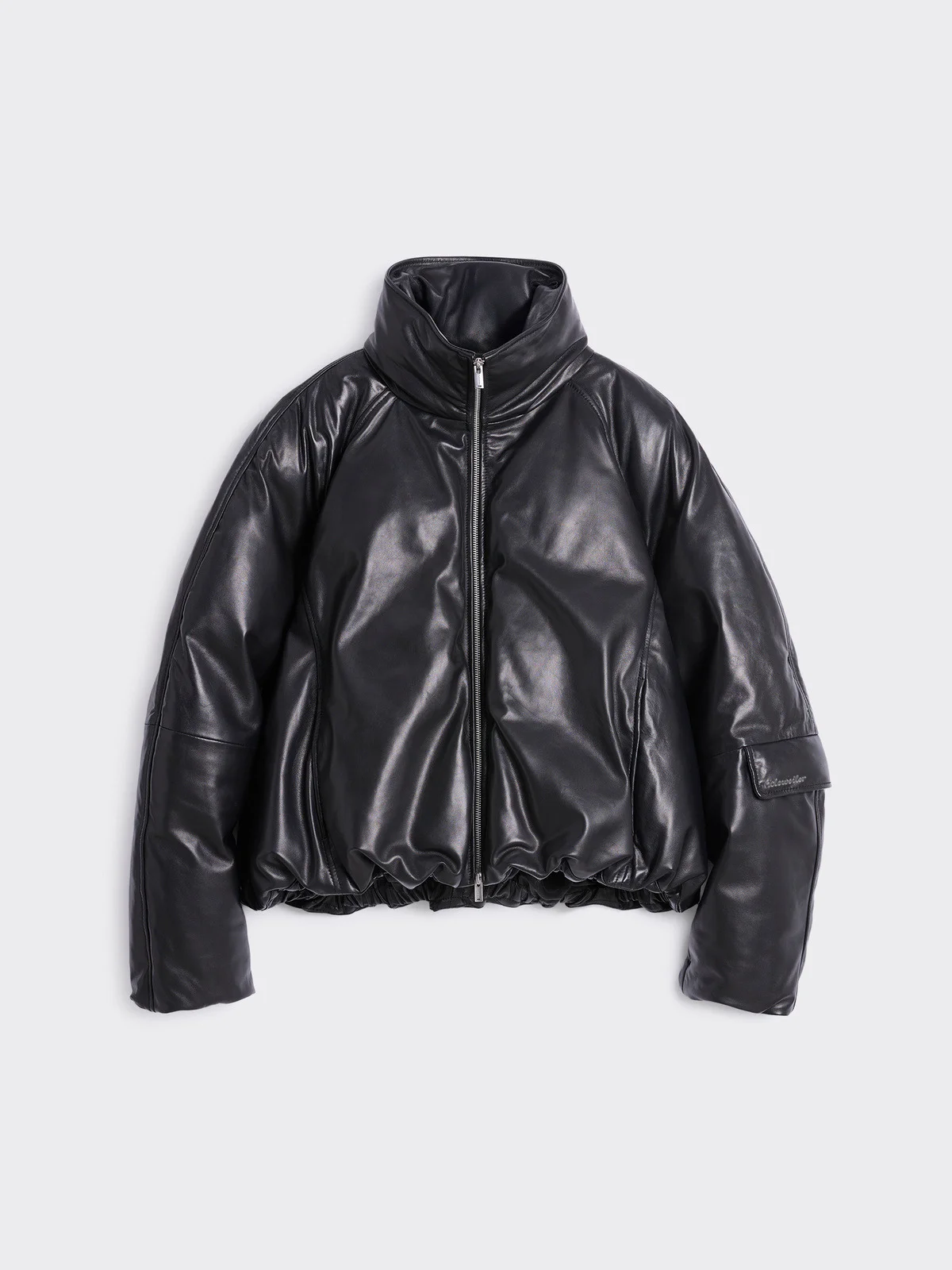 Berry Padded Leather Jkt - 1