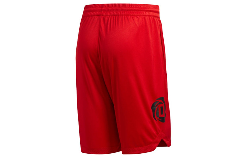 adidas adidas Rose Short Training Gym Sports Basketball Shorts Red DZ0847 outlook