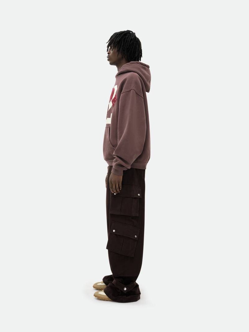 RHUDE CHENILLE HUNTING CLUB HOODIE 8