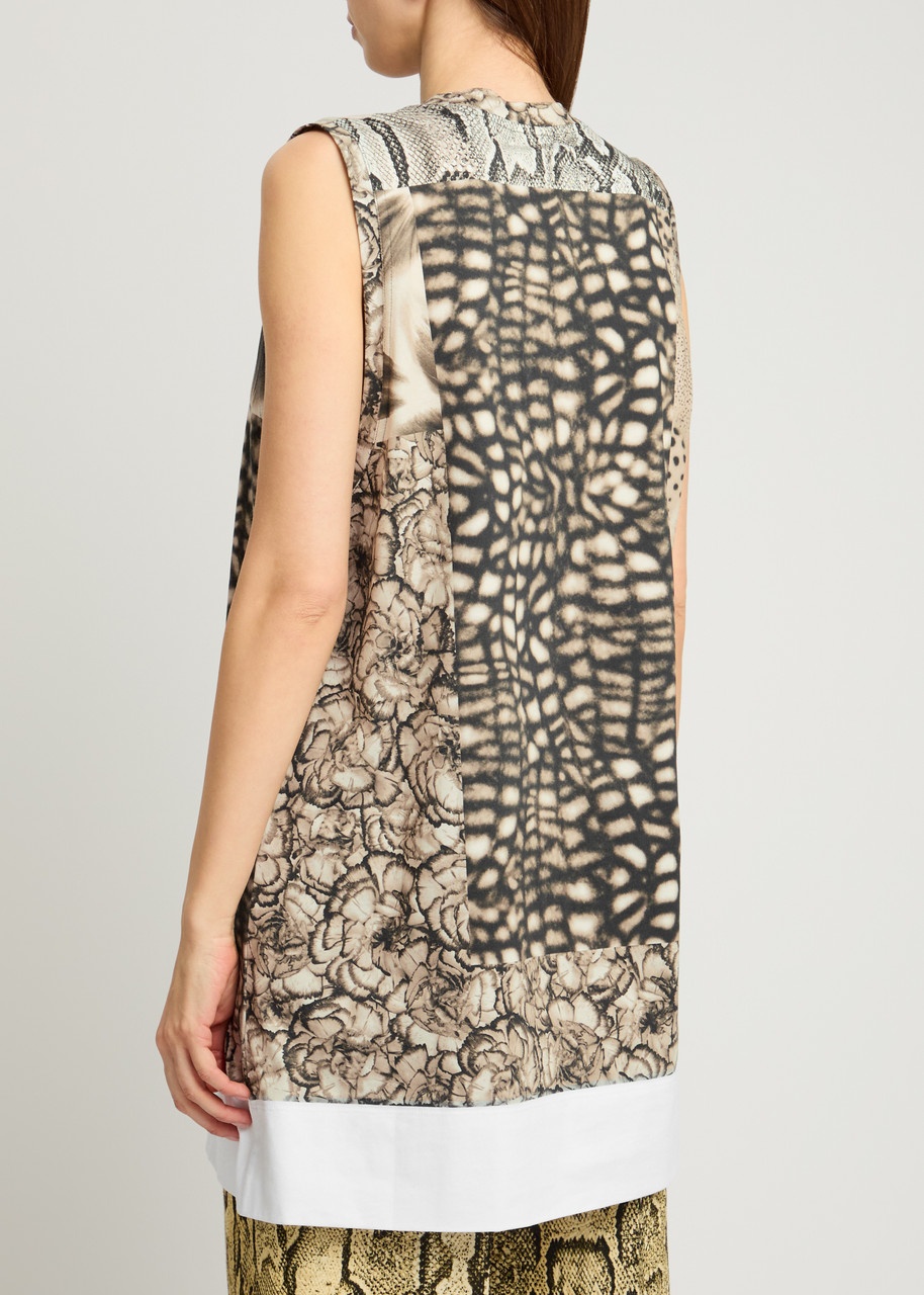 Dries Van Noten Henetta Printed Cotton Tank - 3