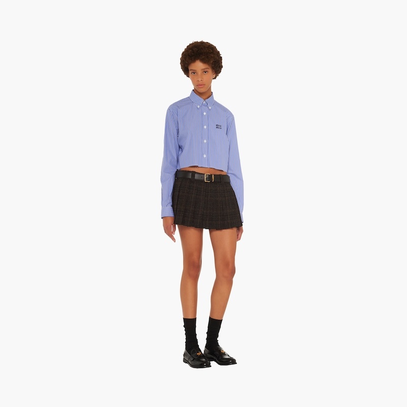 Plaid miniskirt - 5