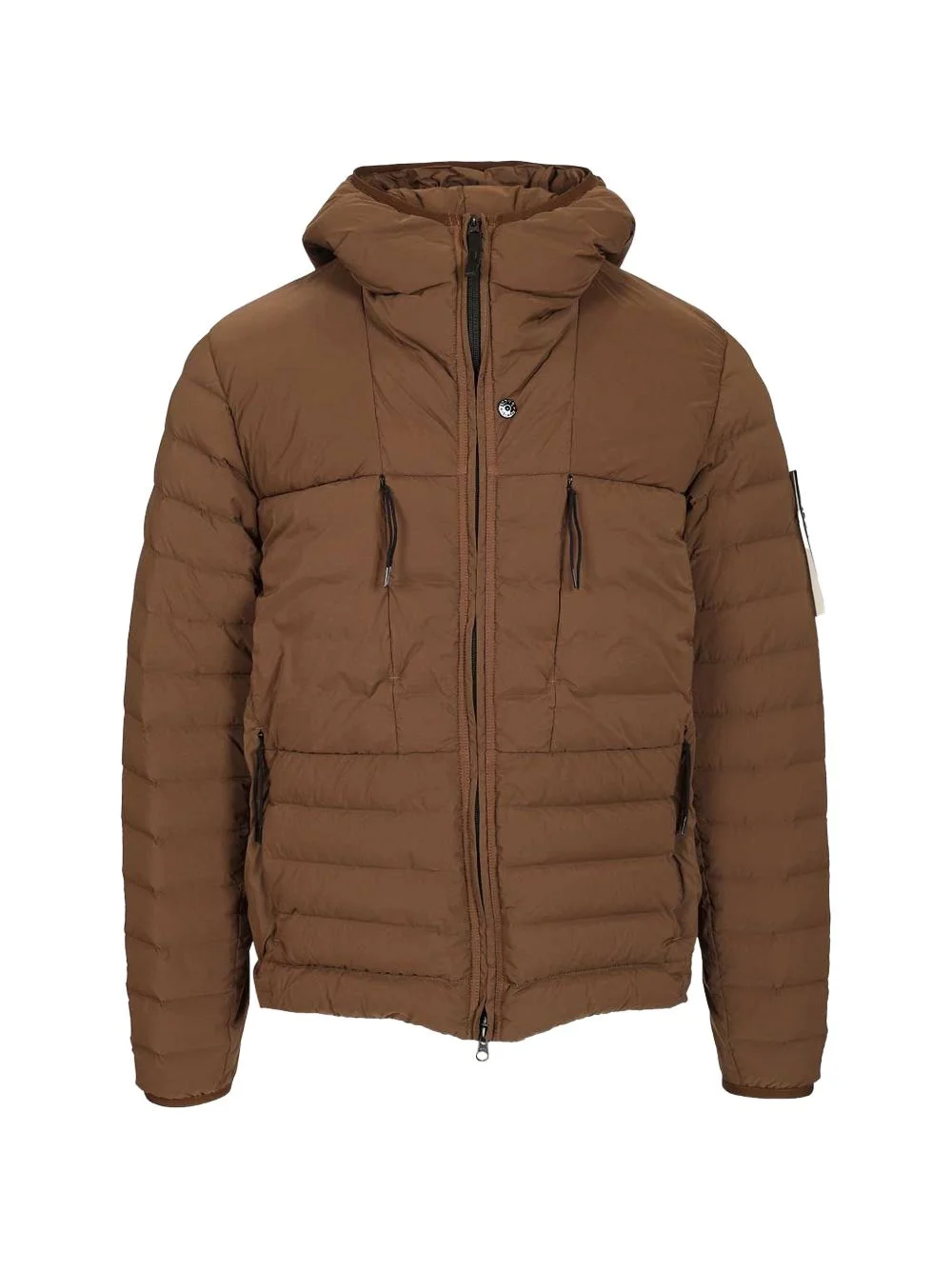 Davis-TCc hood quilted jacket - 1