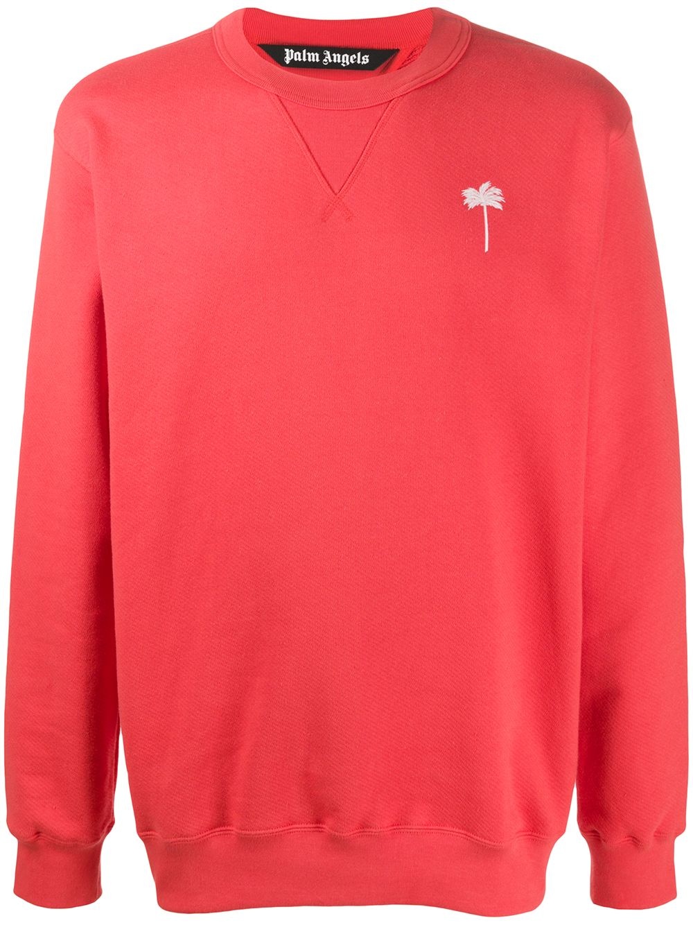 embroidered logo sweatshirt - 1