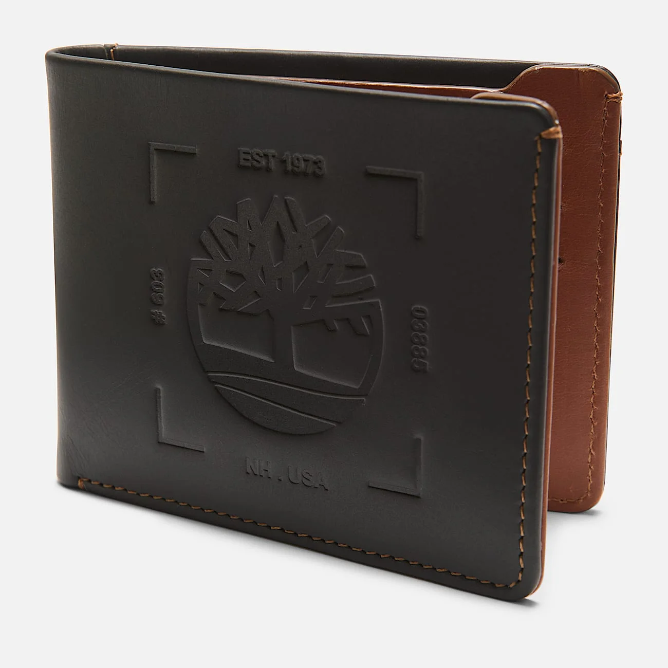 Men's Two-Tone Billfold with Back ID - 1