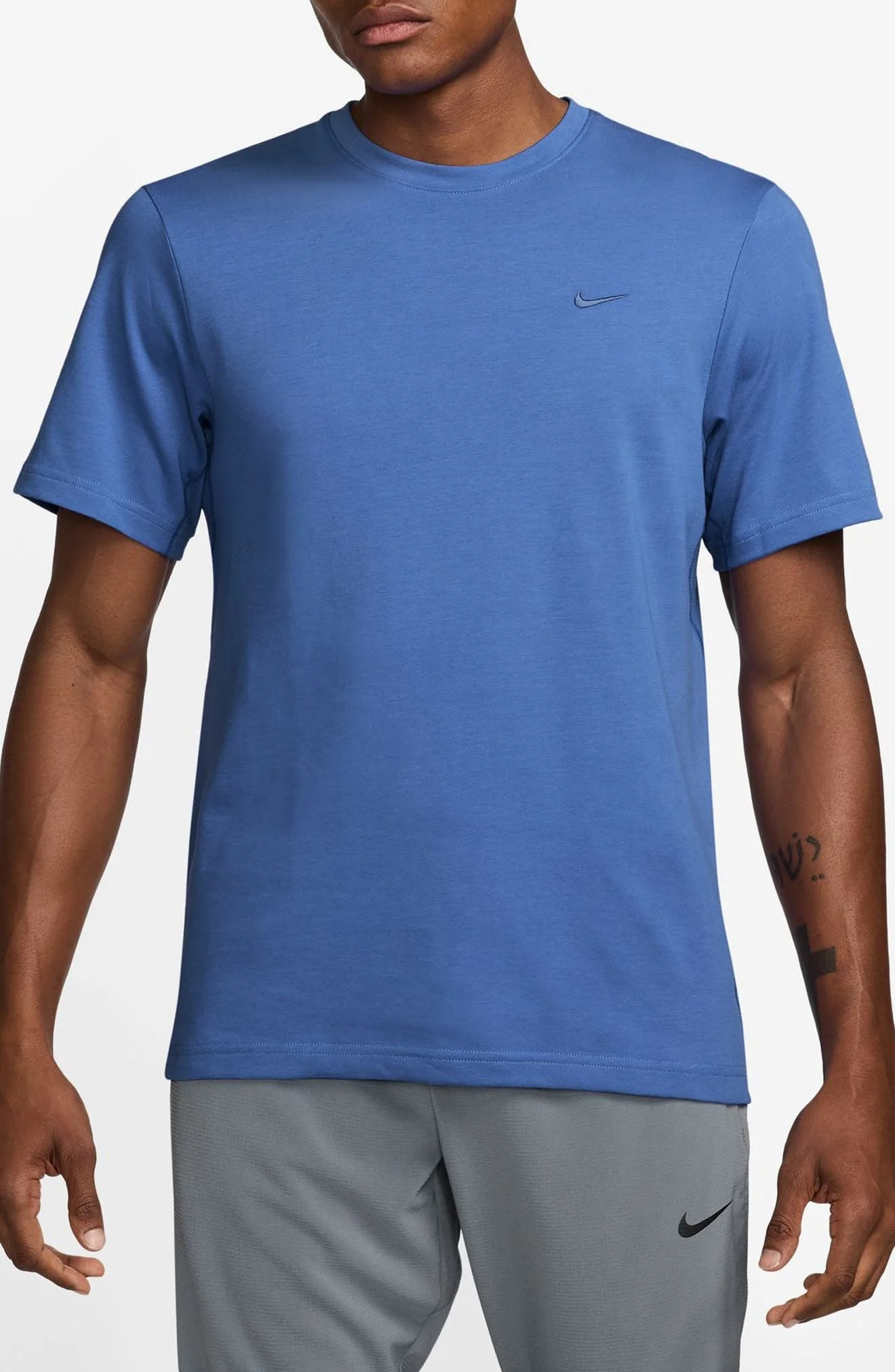 Nike Primary Training Dri-FIT Short Sleeve T-Shirt in 411 Comet Blue/comet Blue at Nordstrom - 1