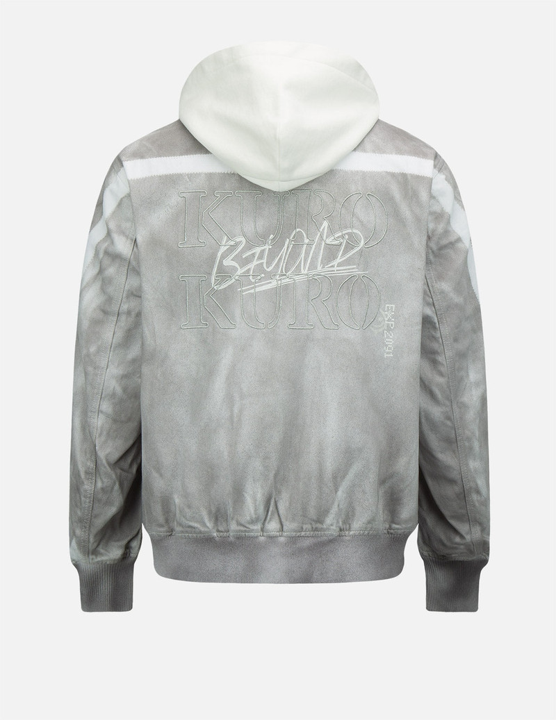 Spray Dyed Bomber Jacket 7