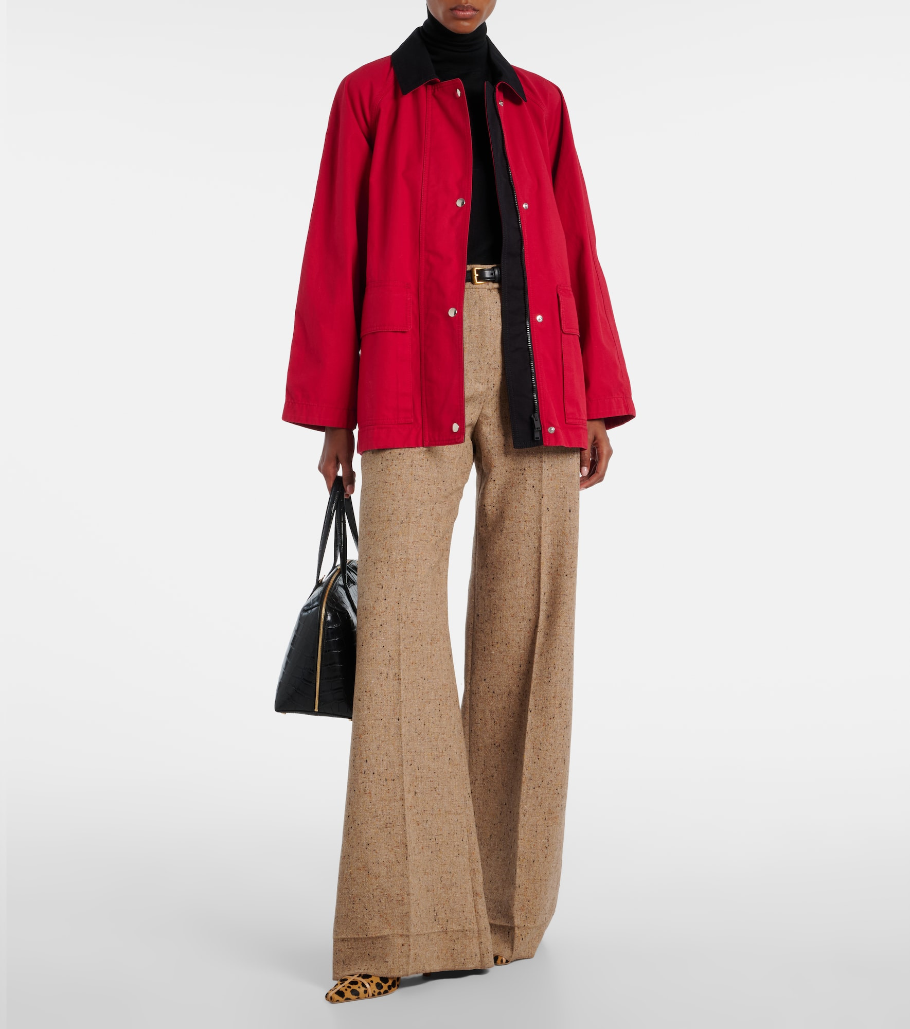 x Conner Ives Gloria 85 calf hair mules - 3
