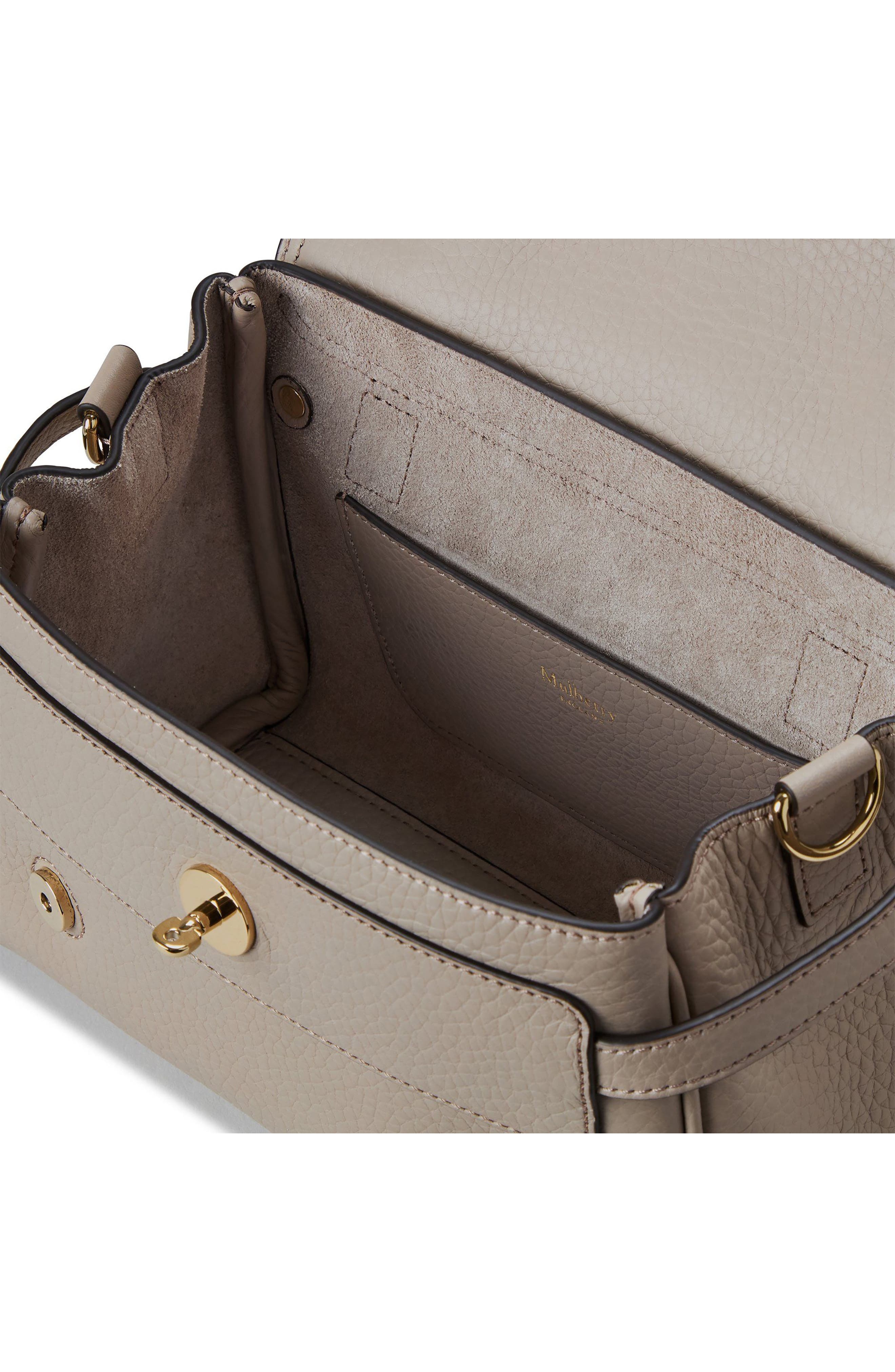 Mulberry Mini Alexa Leather Satchel in Cashmere Taupe at Nordstrom - 4