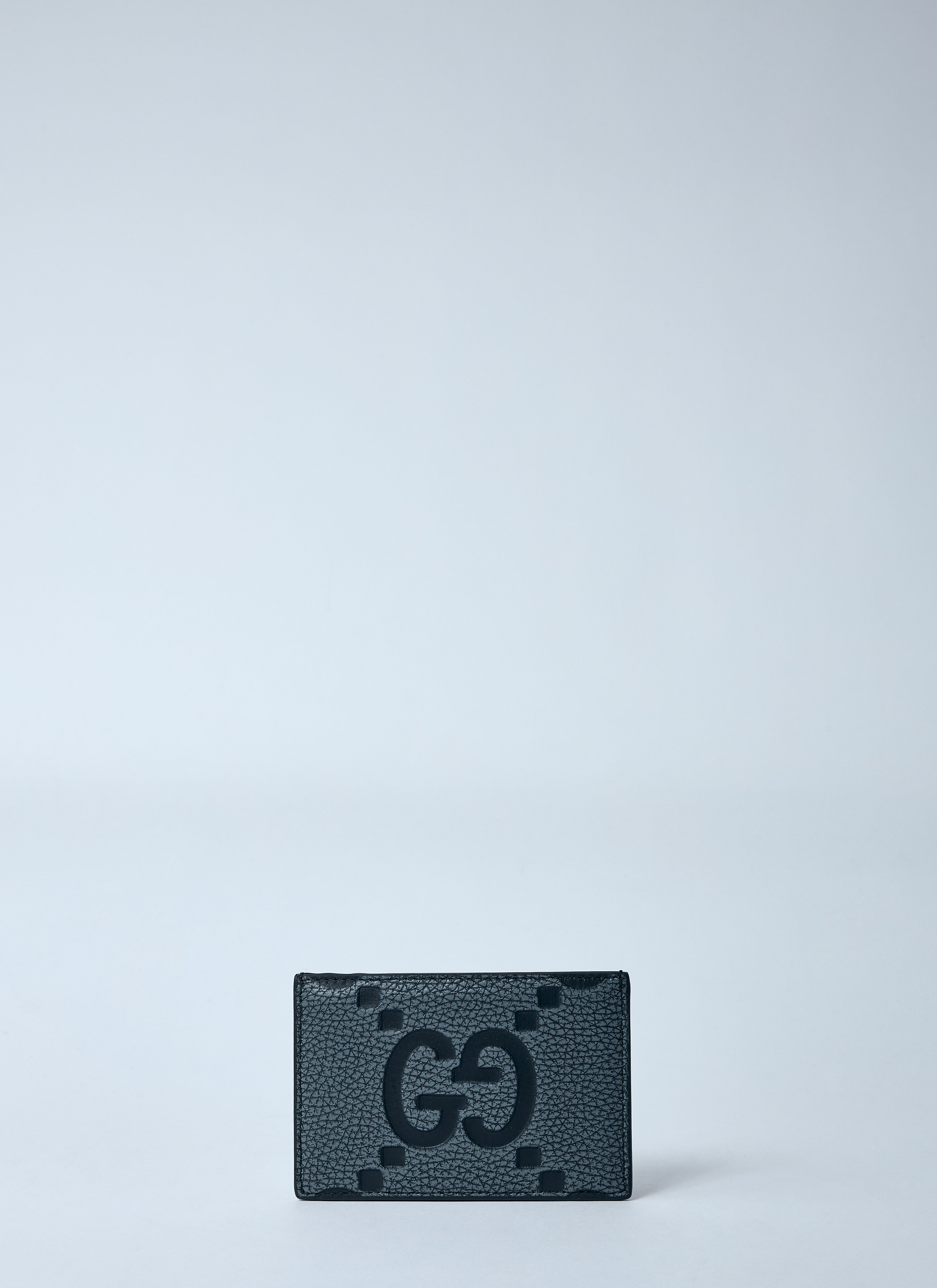 Gucci Men Leather Maxi Gg Cardholder - 6