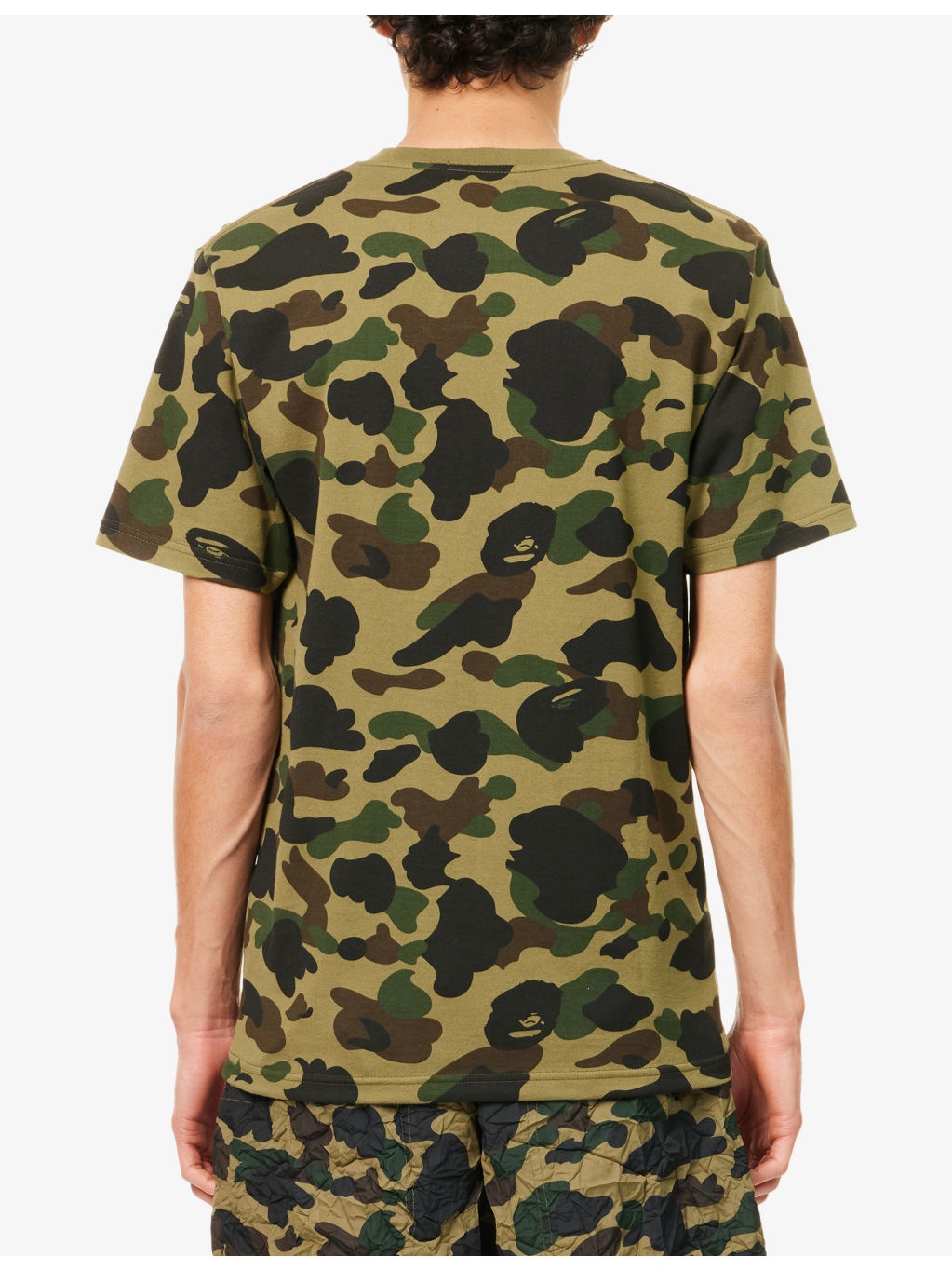 Camo College Graphic-Print Cotton T-Shirt - 4