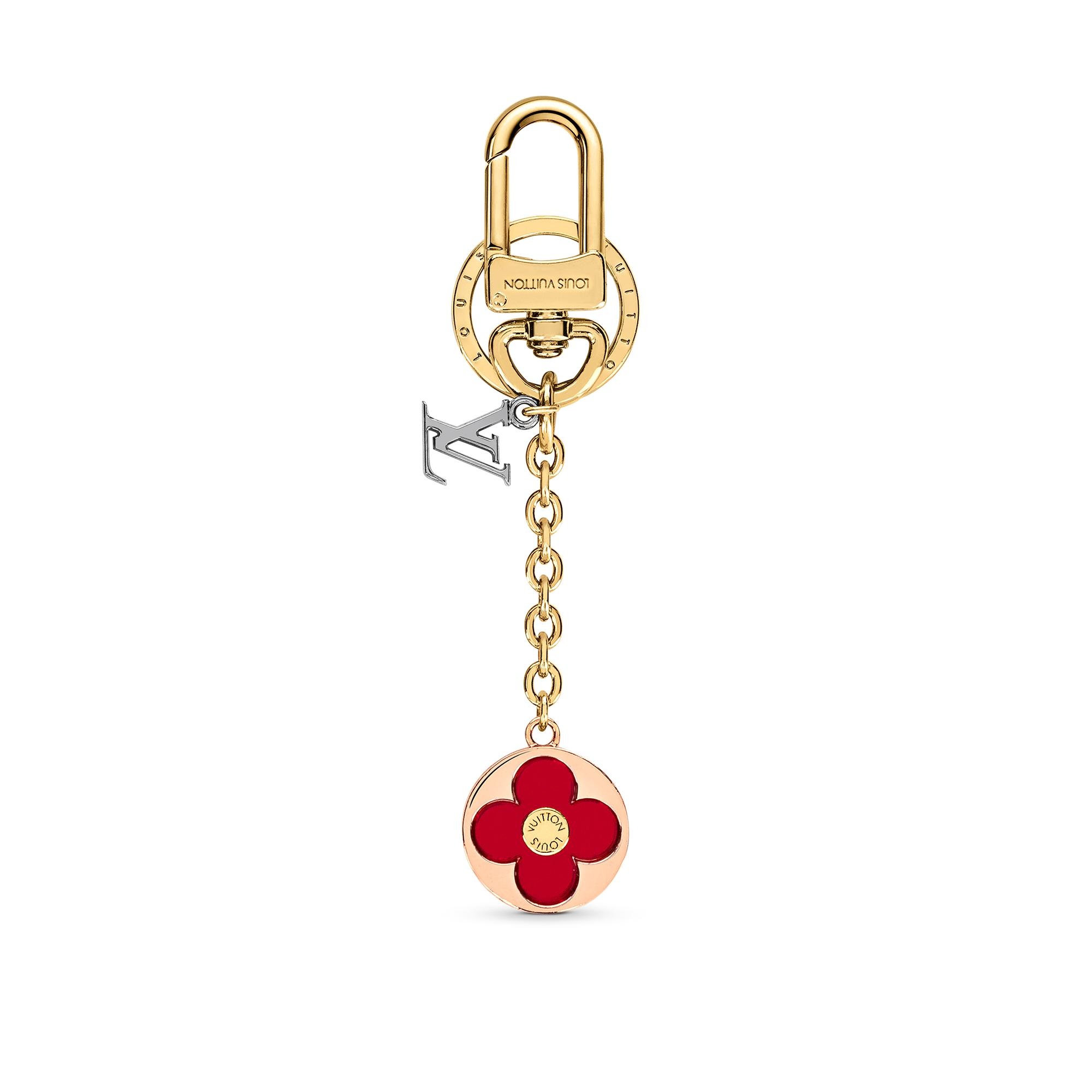 Flash Flower Bag Charm and Key Holder - 1
