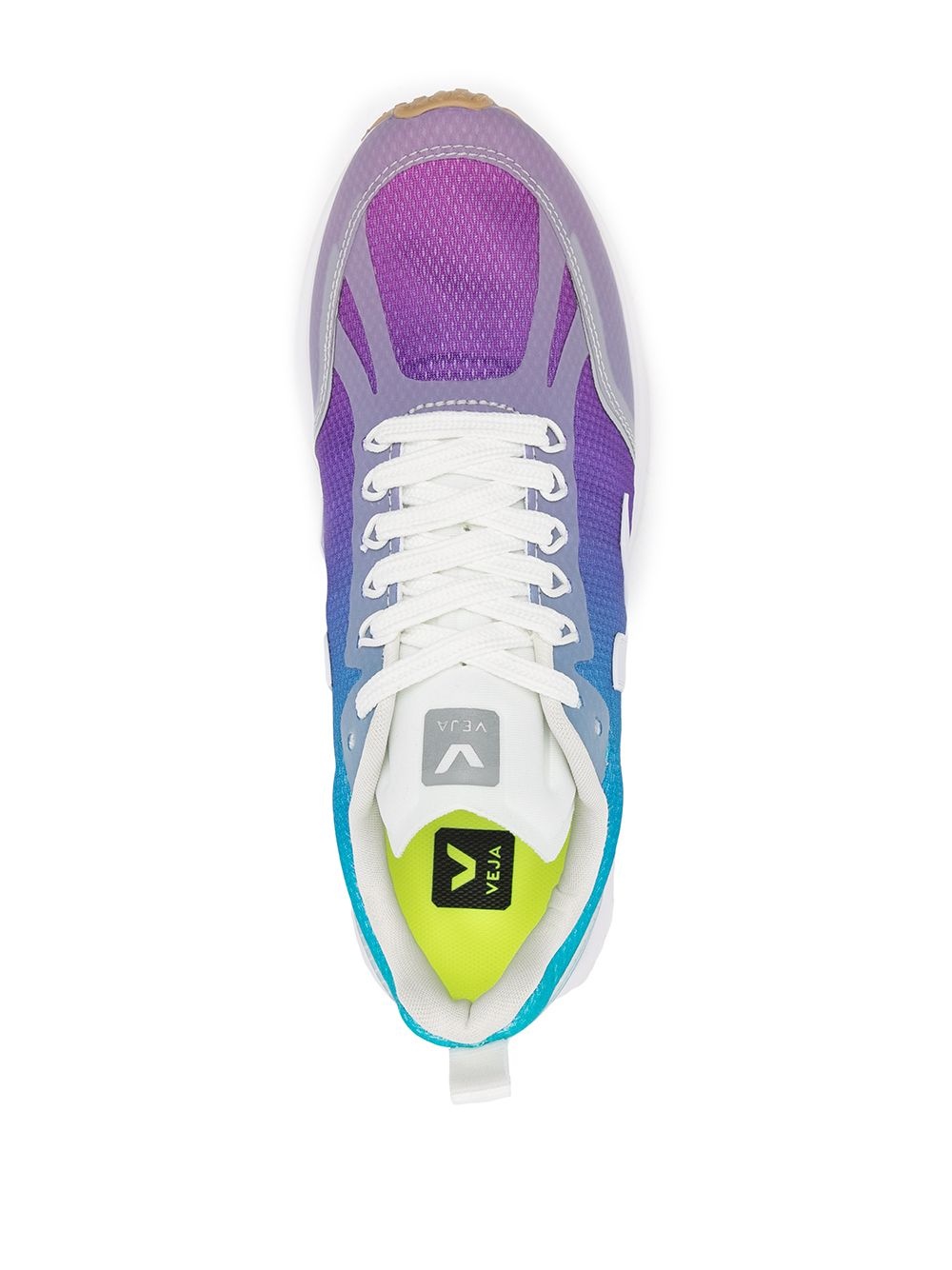 gradient-logo sneakers - 4