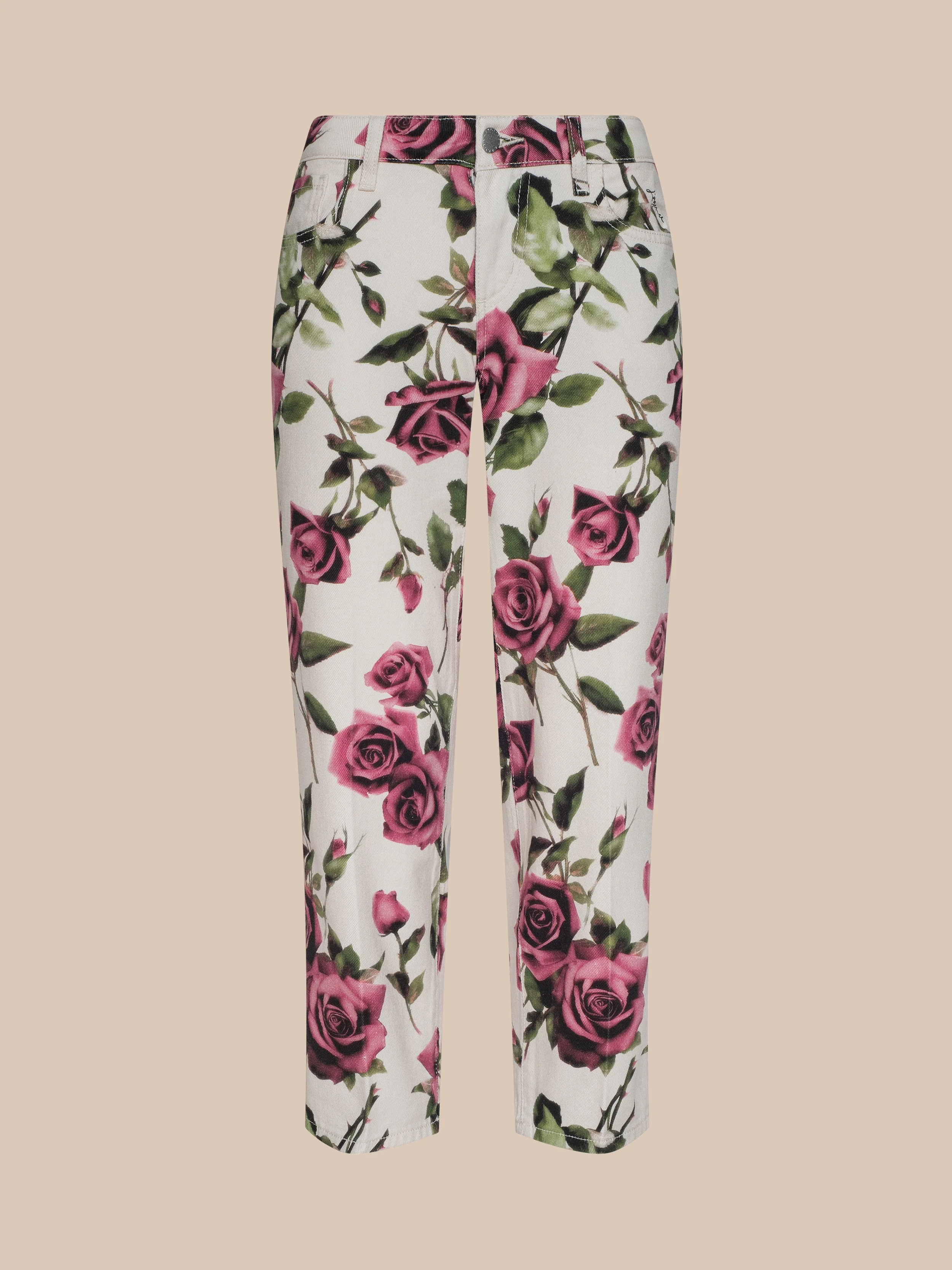 Blaine Cropped Stovepipe Jean - 1
