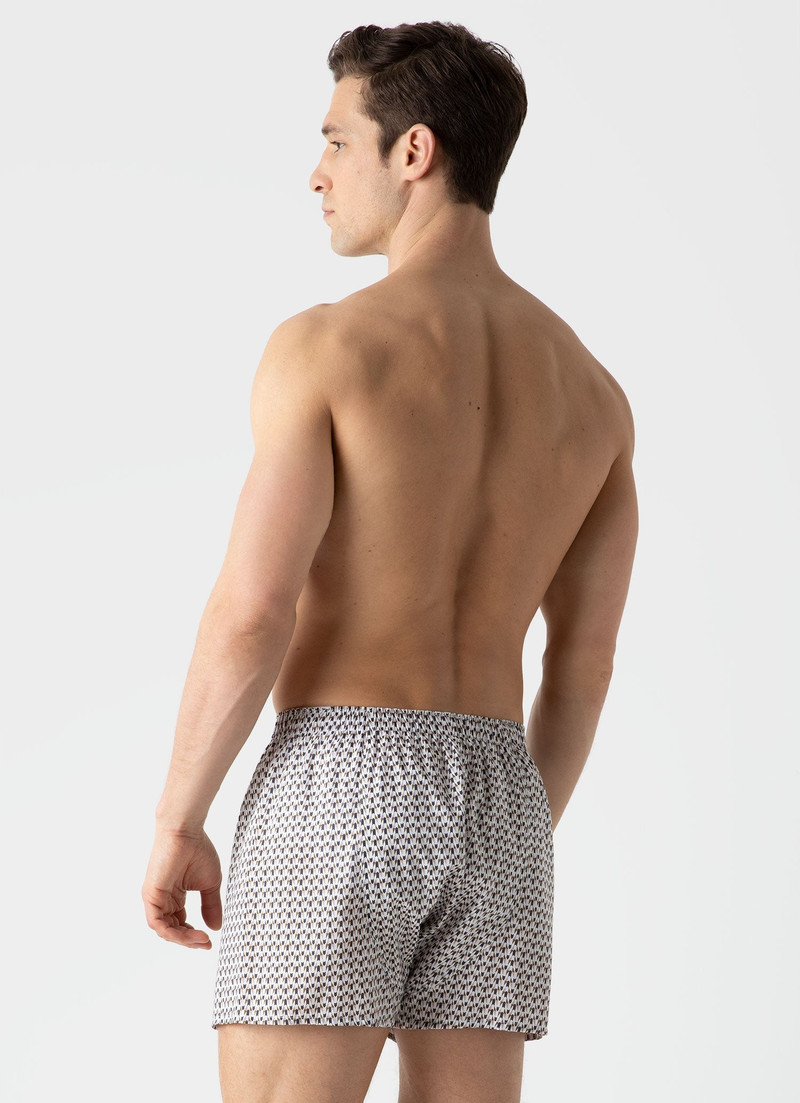 Sunspel Classic Boxer Shorts in Liberty Fabric outlook