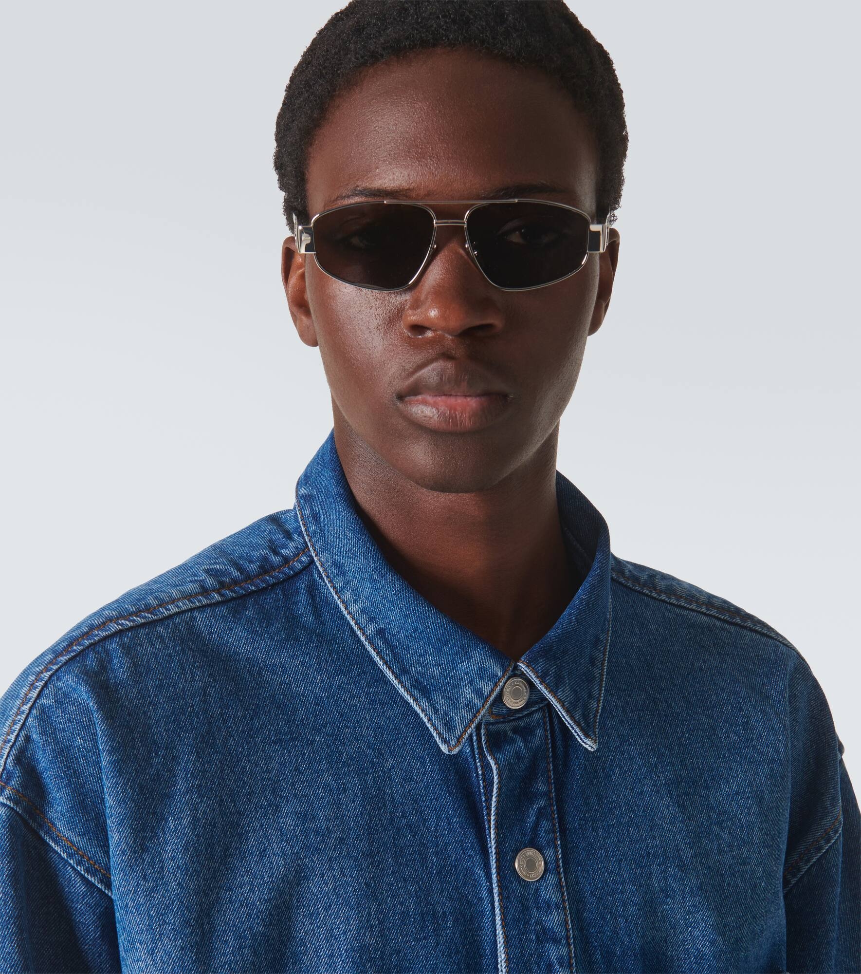 Triomphe Metal 03 aviator sunglasses - 3
