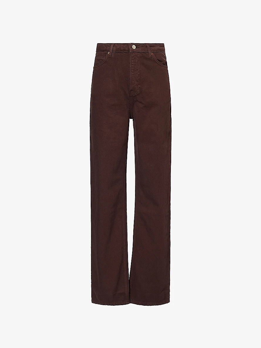 Wilder wide-leg denim jeans - 1
