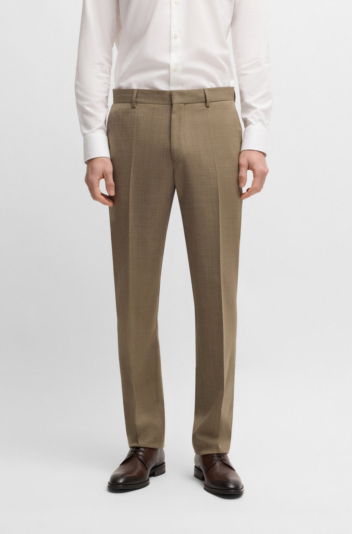SLIM-FIT SUIT IN STRETCH CLOTH - 6