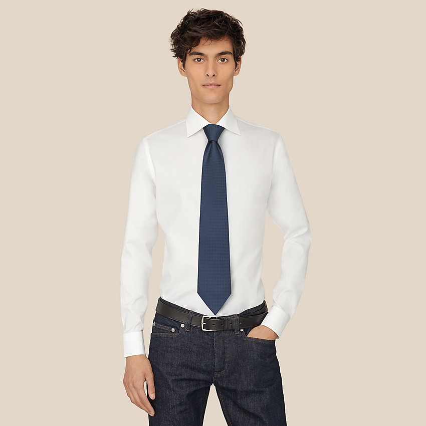 Faconnee H Bicolore tie - 2