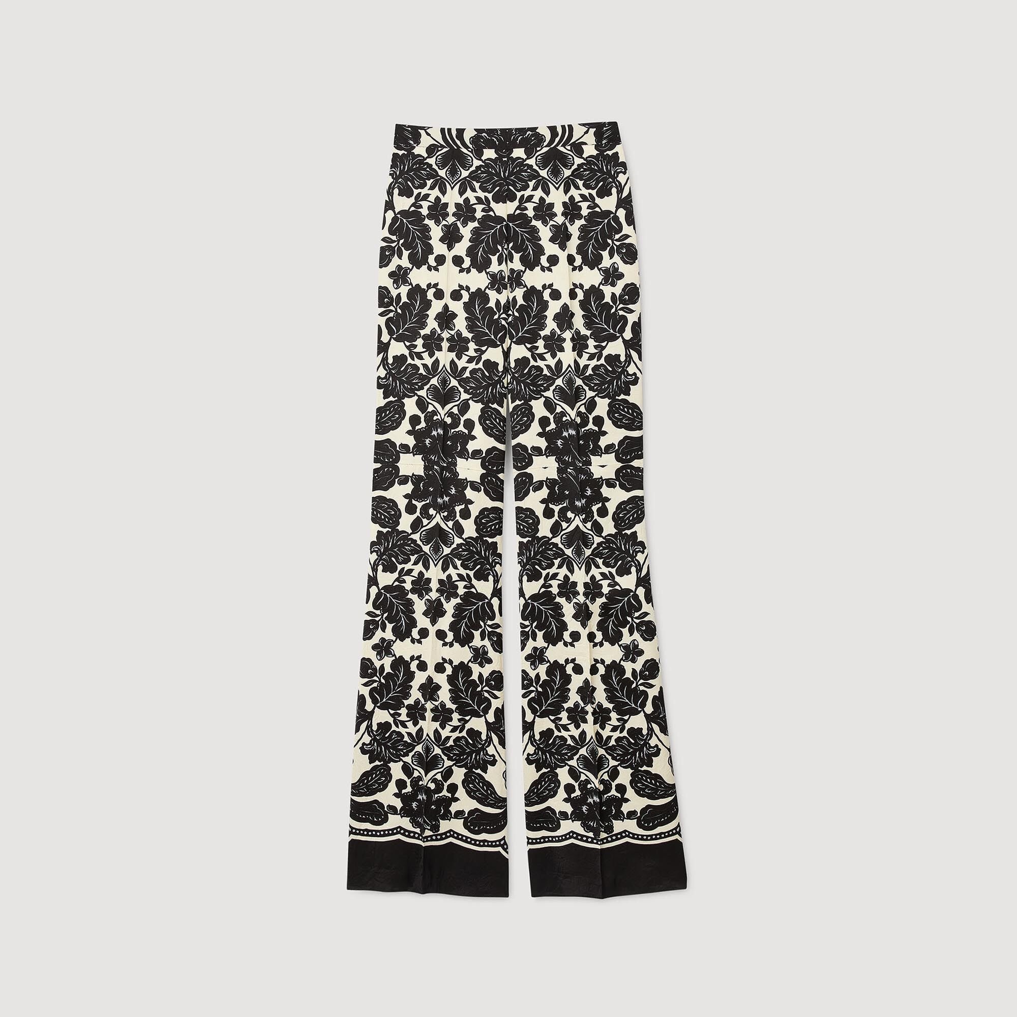 FLORAL PANTS - 6