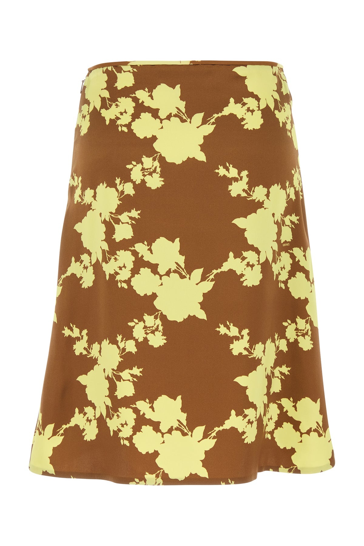 Printed satin skirt - 2