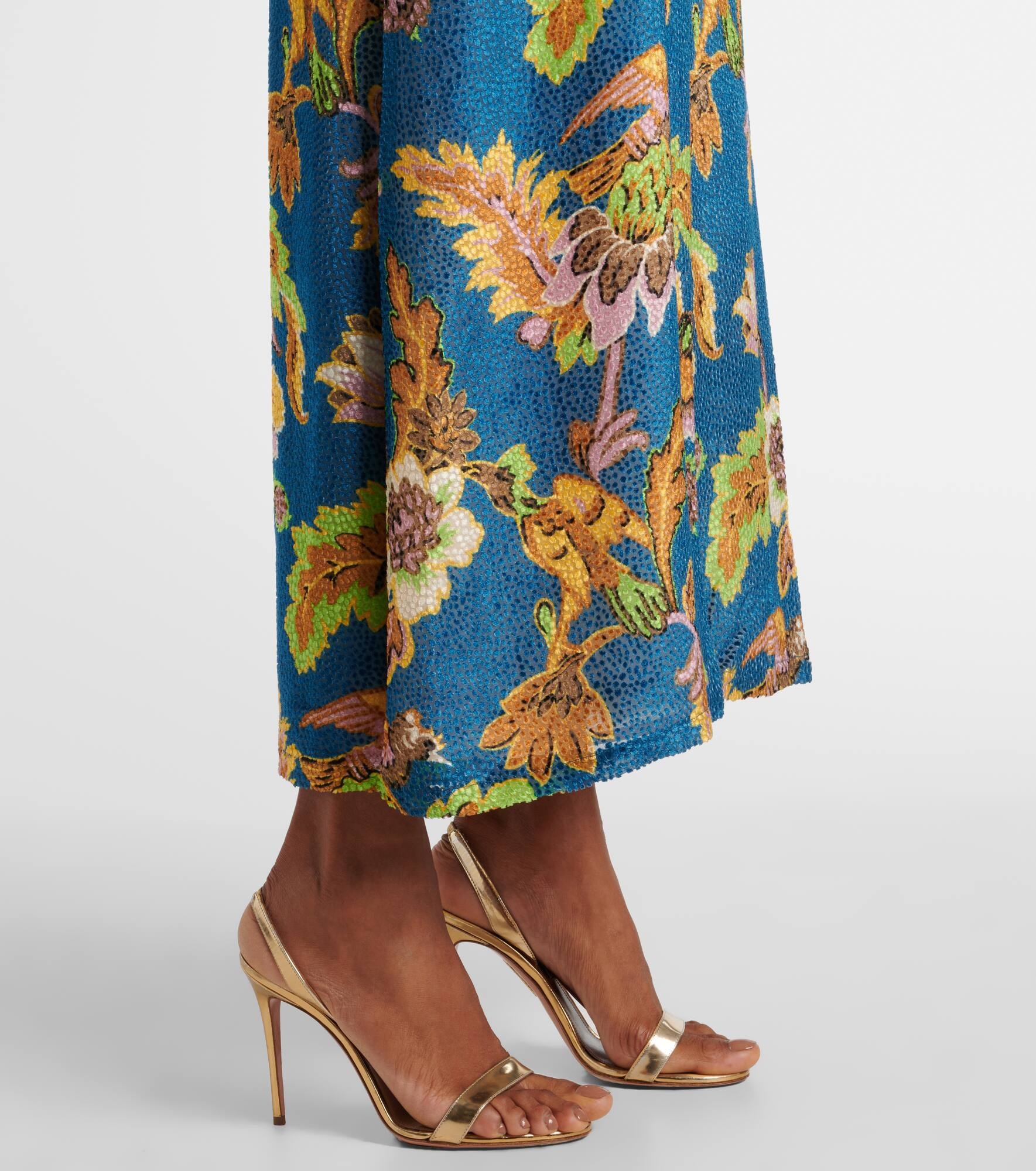 Printed maxi dress - 6