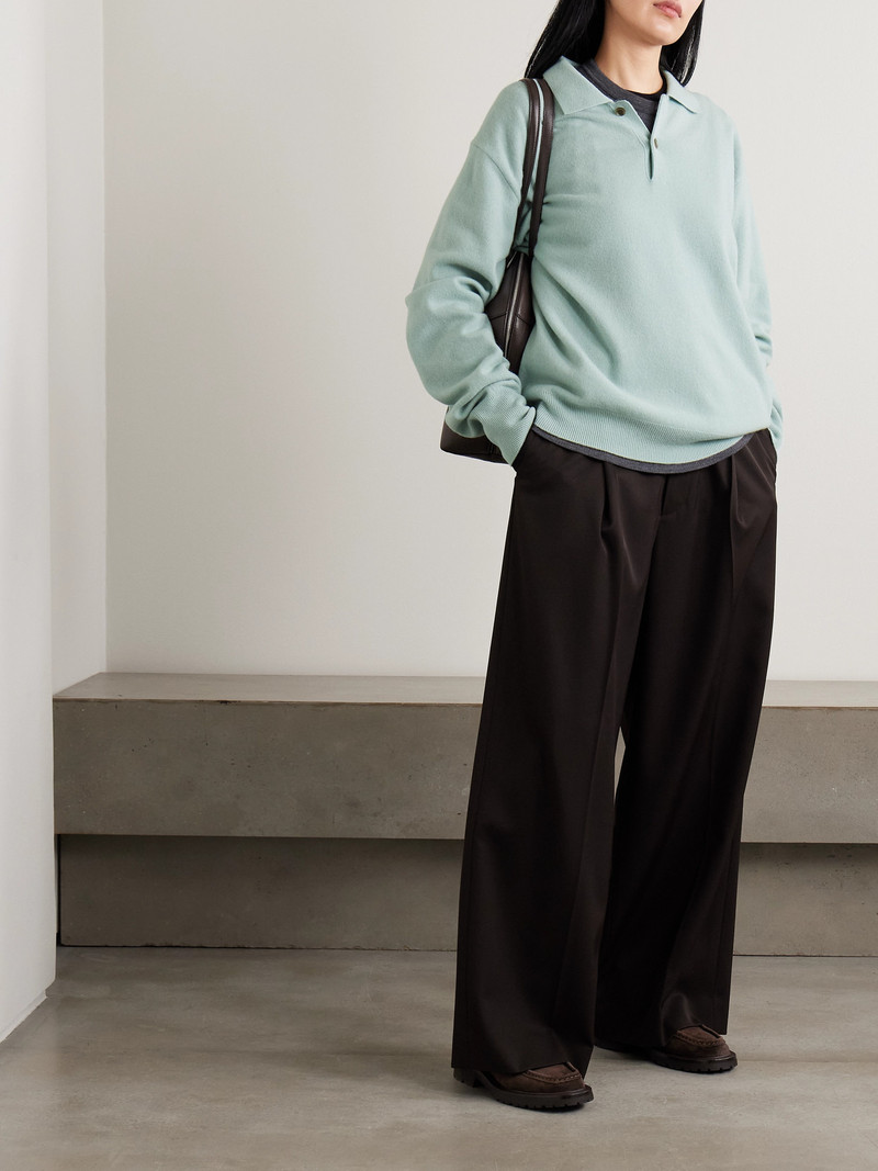 ssstein Brushed-wool Polo Shirt outlook