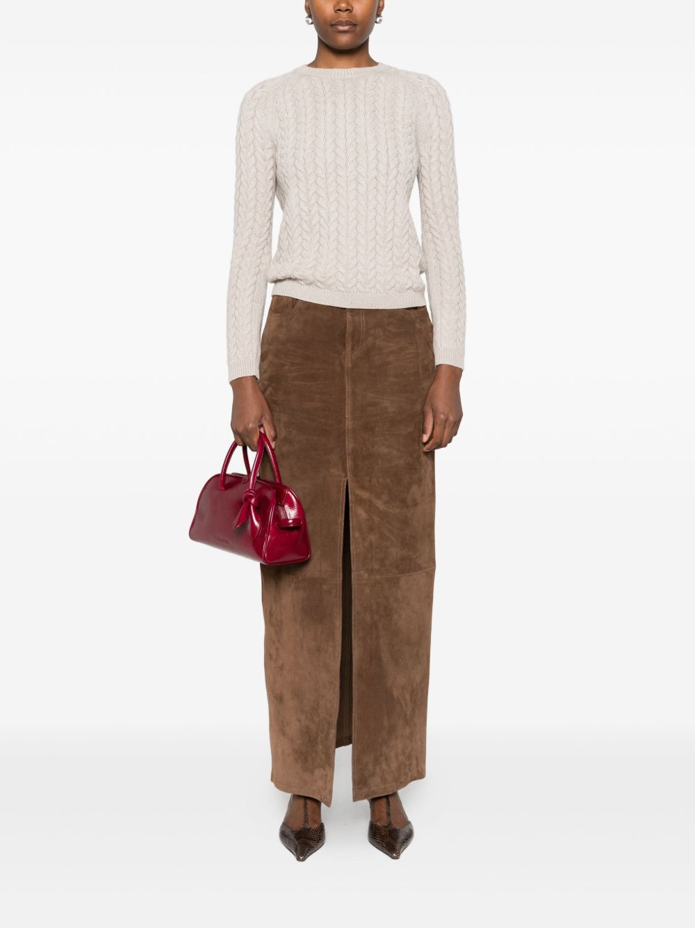 ELIANE cable-knit sweater - 2