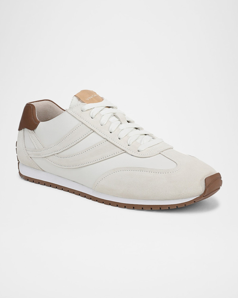 Vince Men's Oasis Low-Top Leather Runner Sneakers outlook