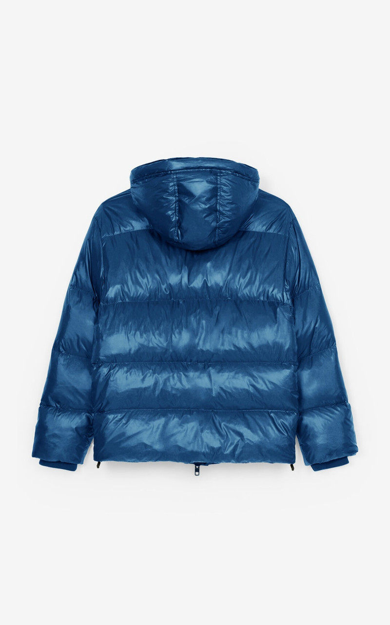 'The Winter Capsule' glossy down jacket 5