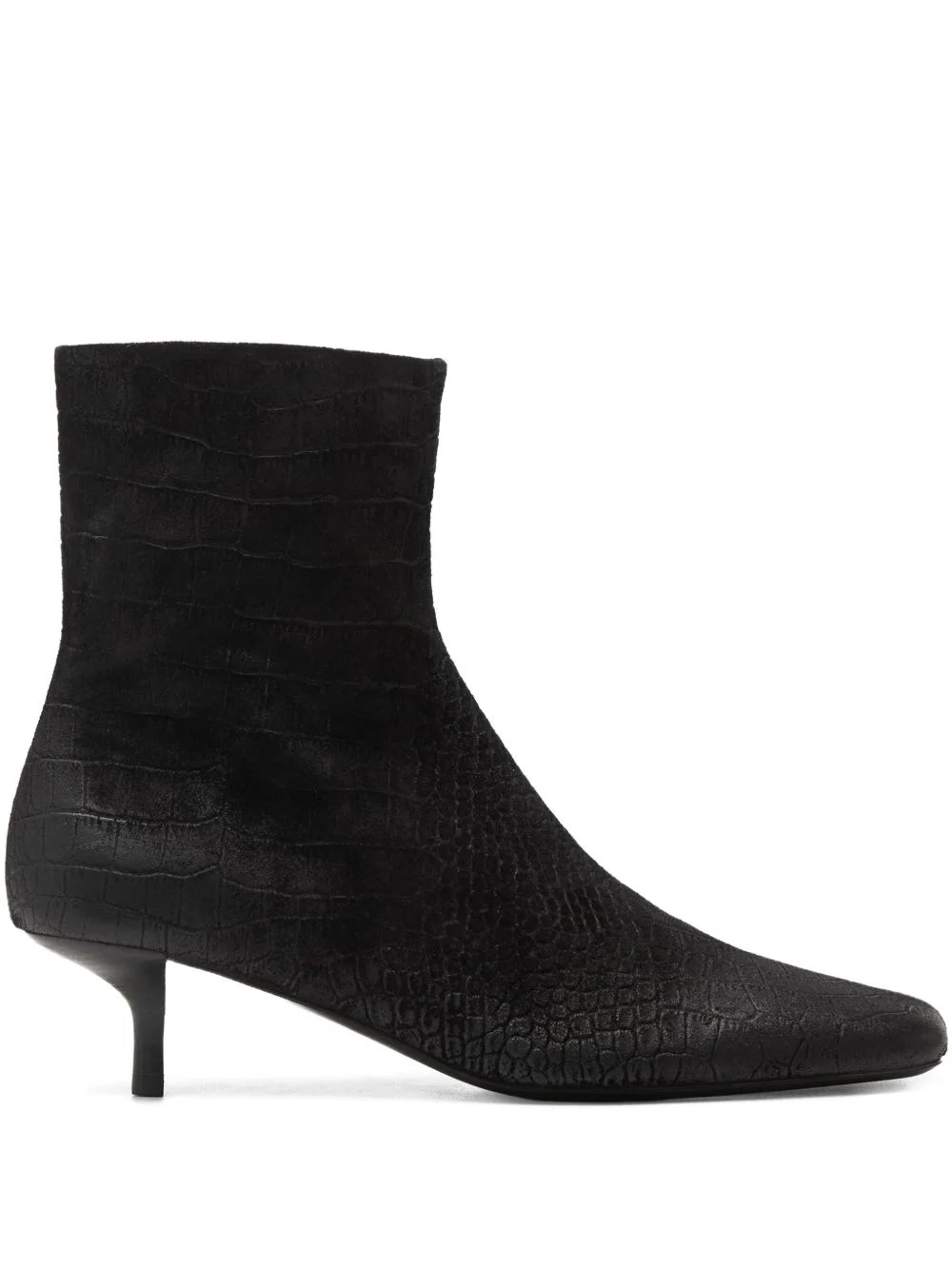 Spazzola square-toe ankle boots - 1