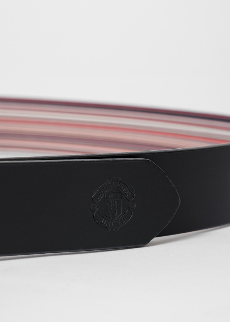 Paul Smith & Manchester United - Cut-to-Fit Reversible Leather Belt 3